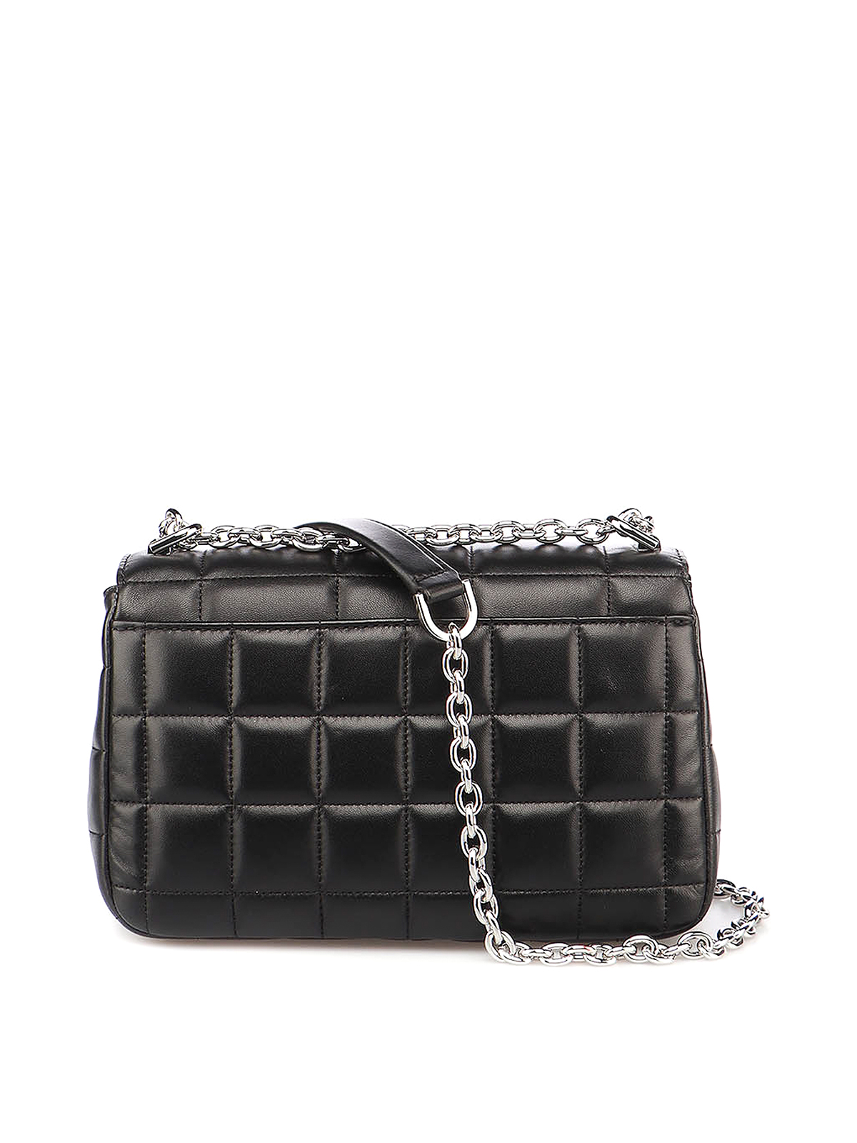 oversized quilted shoulder bag