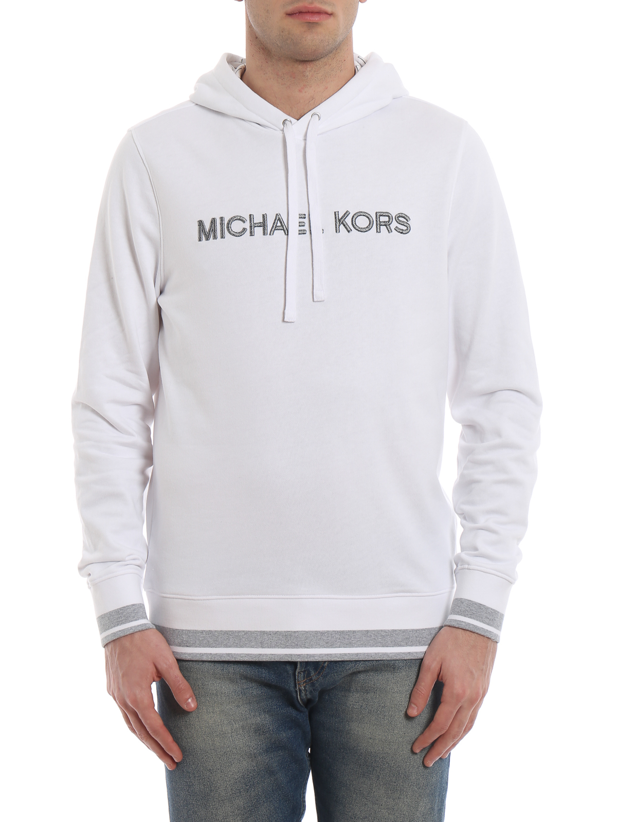 Sweatshirts & Sweaters Michael Kors - Logo embroidery hoodie - CS95H9G6JE100