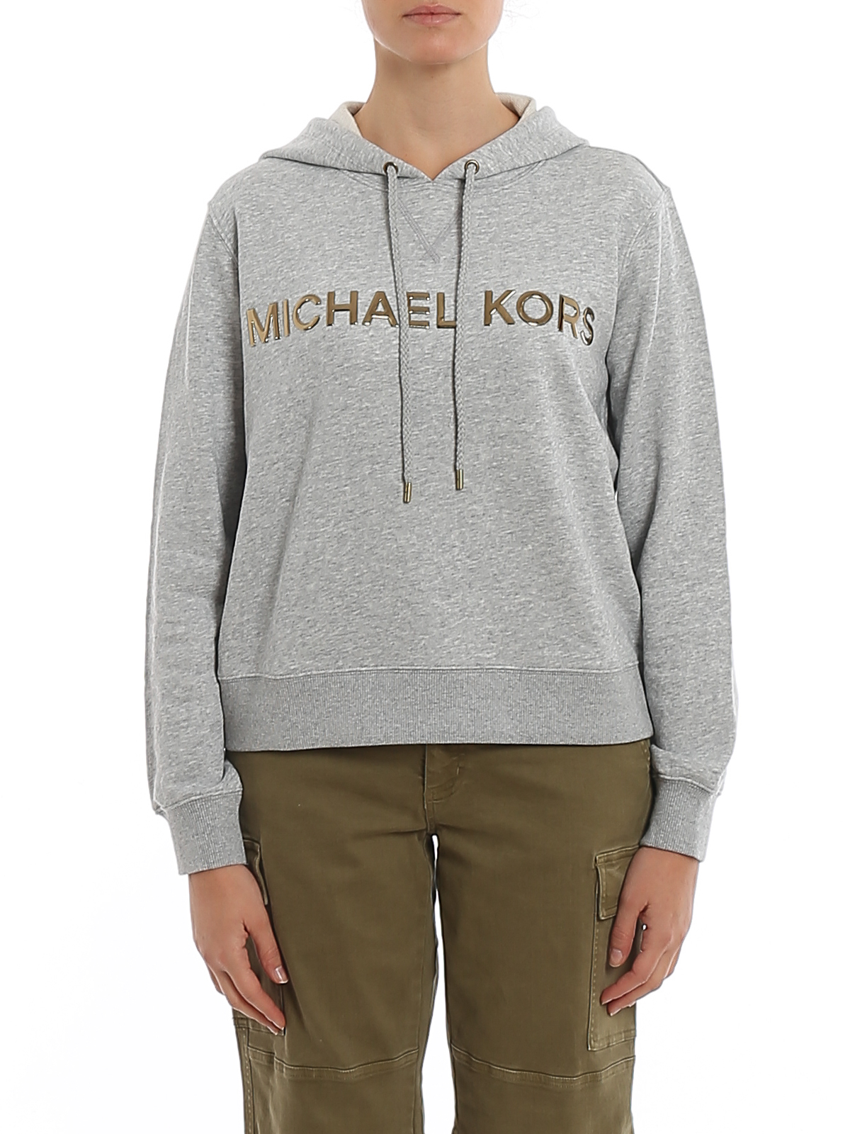 Michael Kors - Relief logo hoodie 