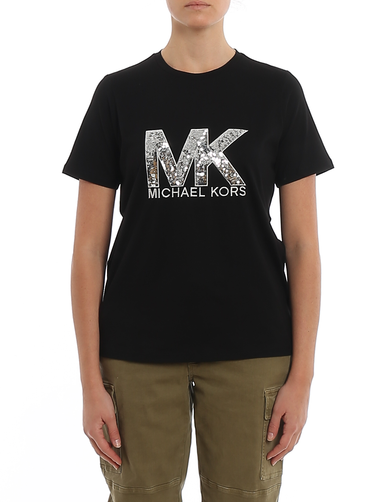 Camisetas Michael Kors - Camiseta - Negro - MH95MCE97J001 