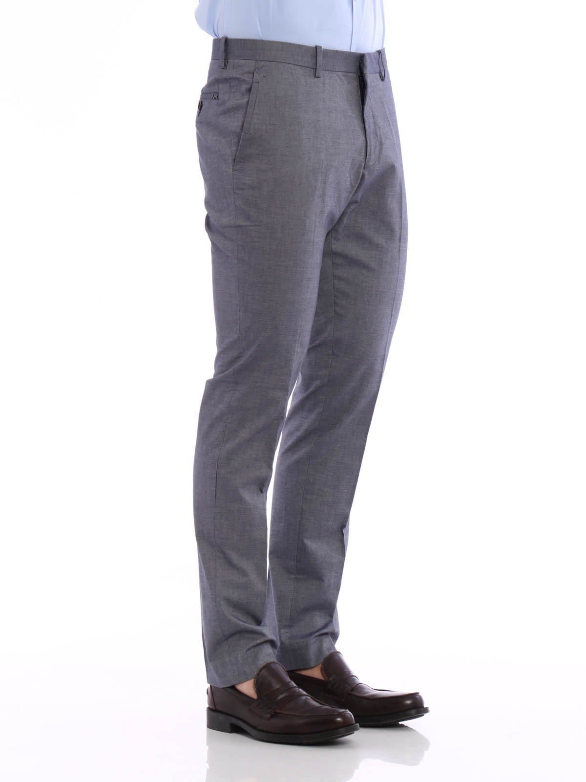 Drank Manifestatie Geschiktheid Tailored & Formal trousers Michael Kors - Tailored cotton trousers -  CS63C961TV401