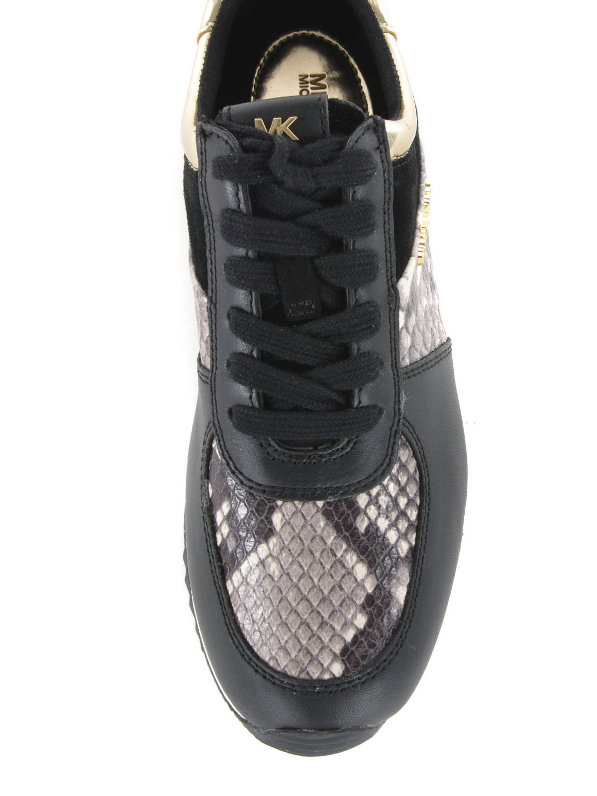 Trainers Michael Kors - Allie Wrap leather sneakers - 43F55ALFP1E006