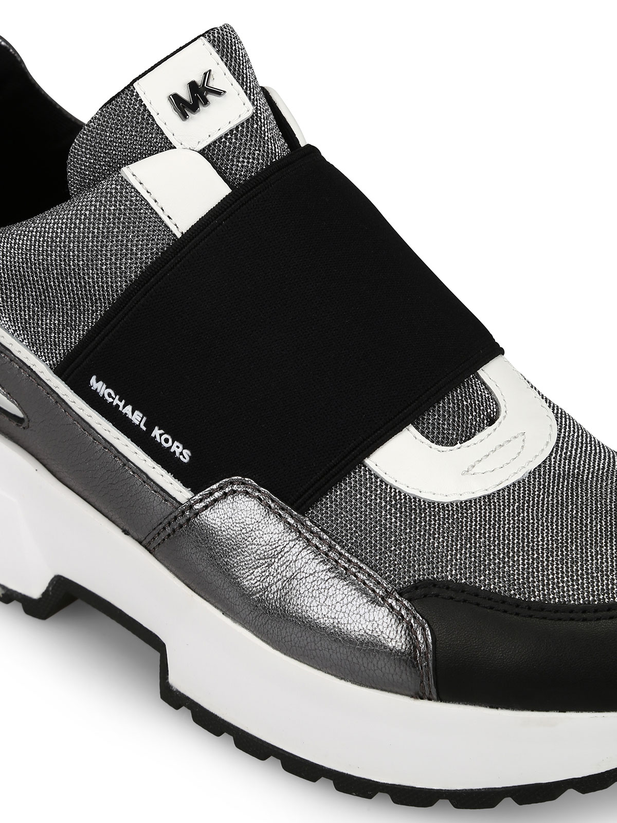 Michael Kors - Cosmo silver sneakers -