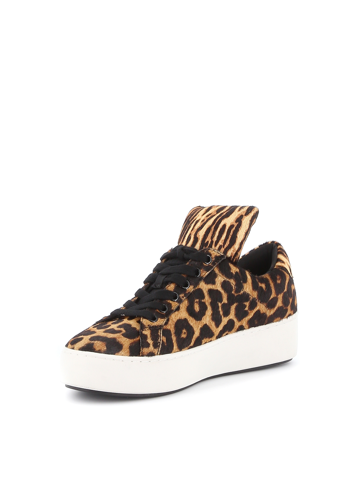 Trainers Michael Kors - Mindy leopard print calf hair sneakers -  43F9MNFS1H226
