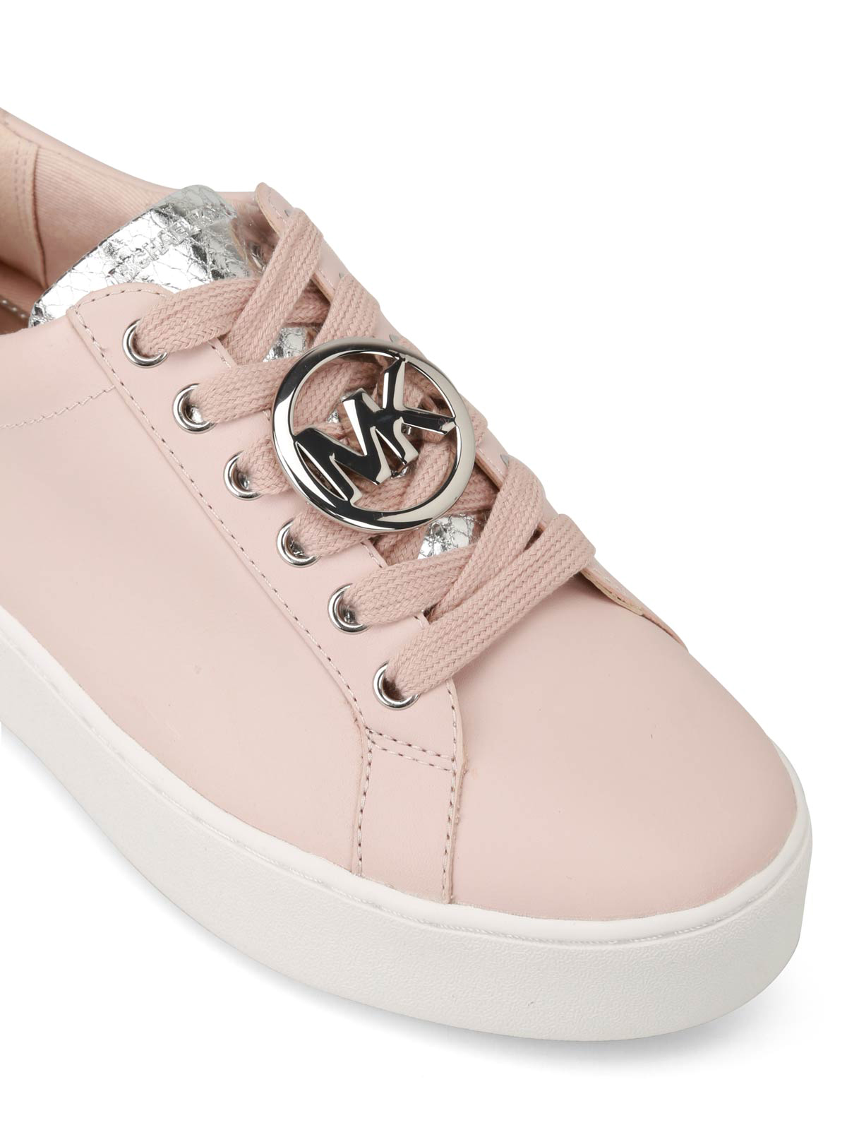 soft pink trainers