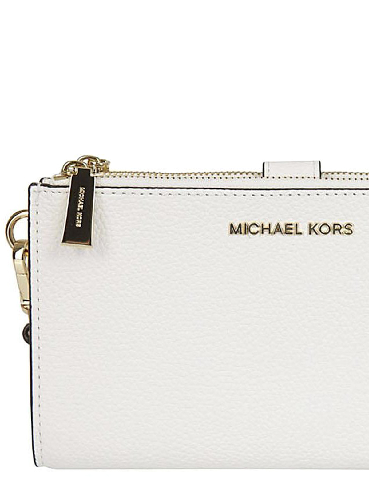 Wallets & purses Michael Kors - Adele white double zip wallet -  32T7GAFW4L085
