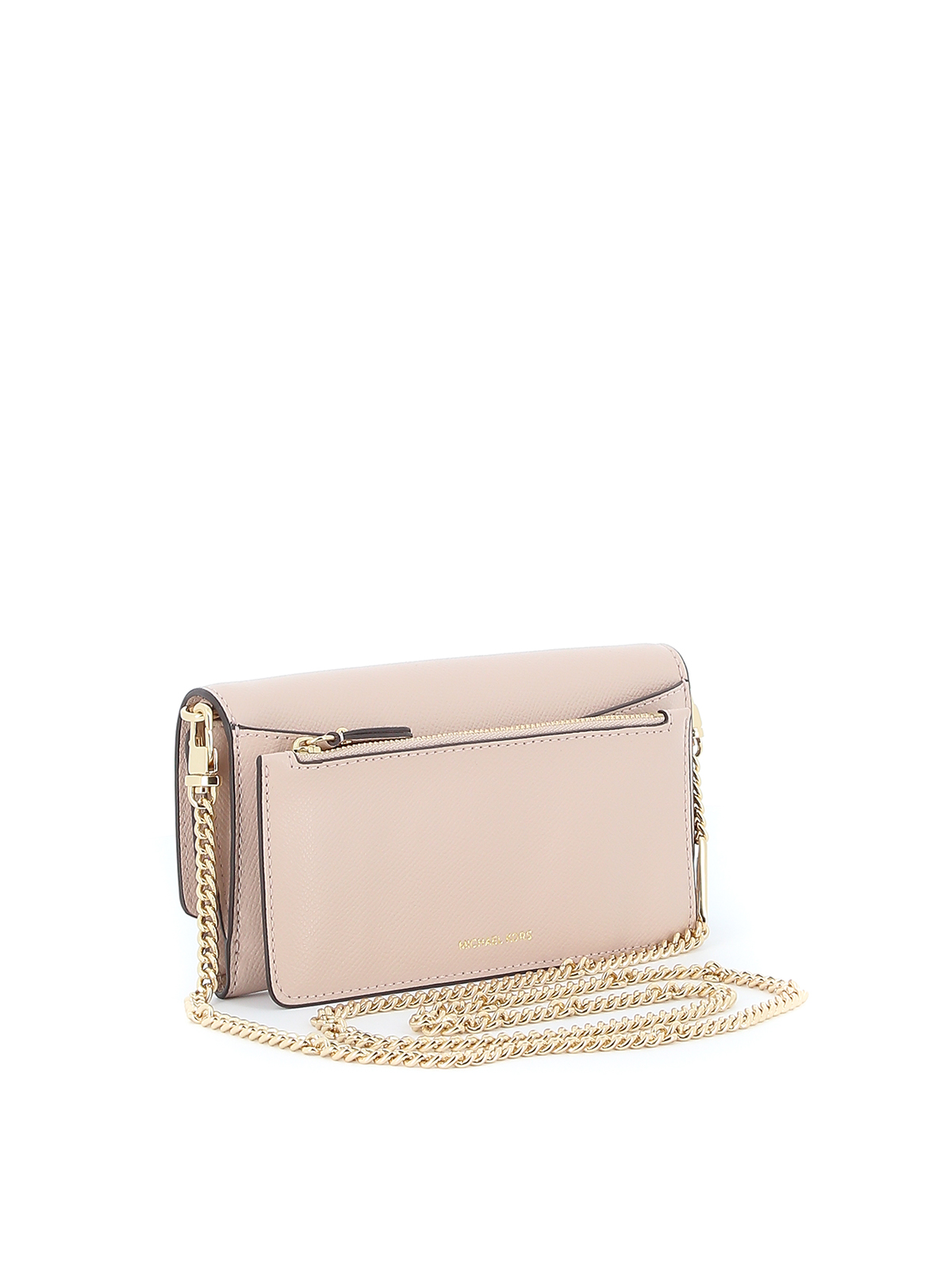 Michael Kors Jet Set Charm Large Wallet On A Chain in Soft Pink   Exclusively USA