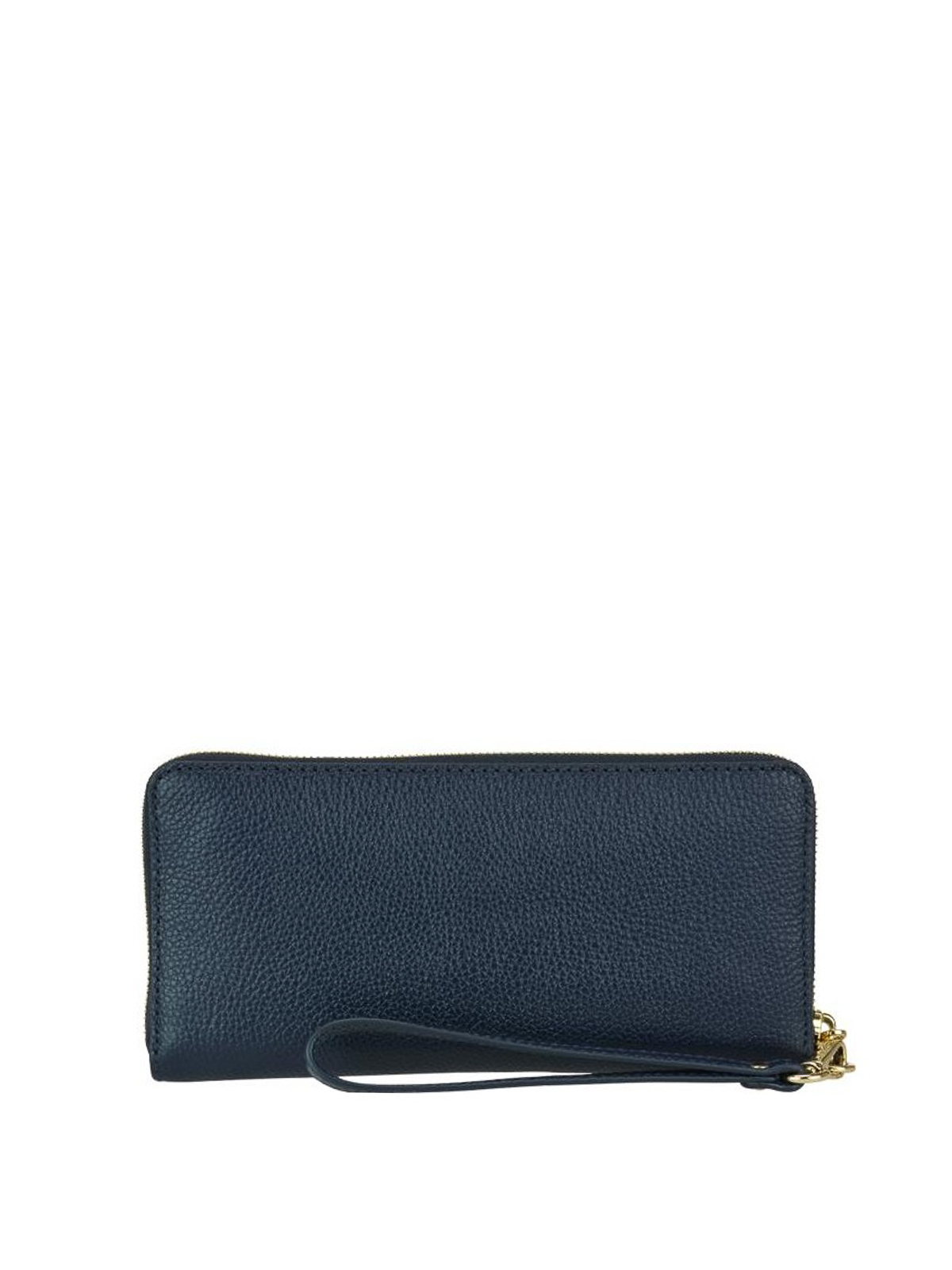 Wallets & purses Michael Kors - Mercer blue hammered leather wallet -  32F6GM9E9L414