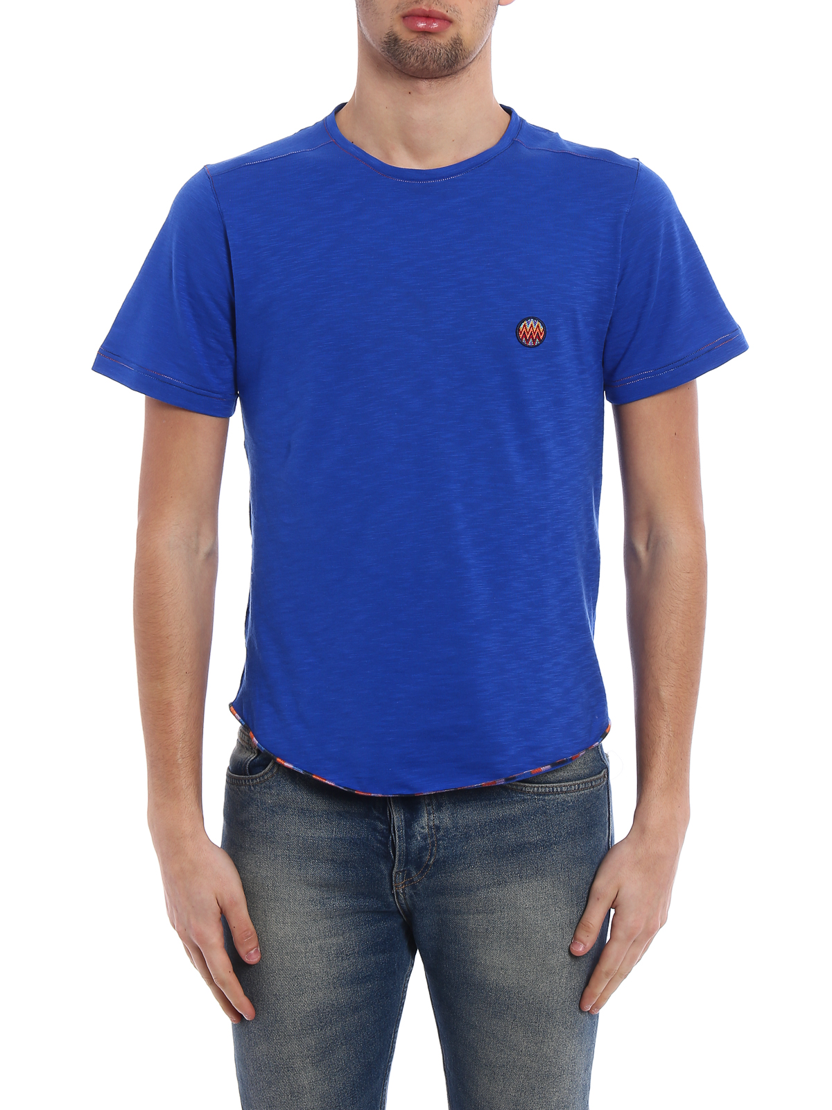 تی شرت Missoni - Multicolour patch blue 