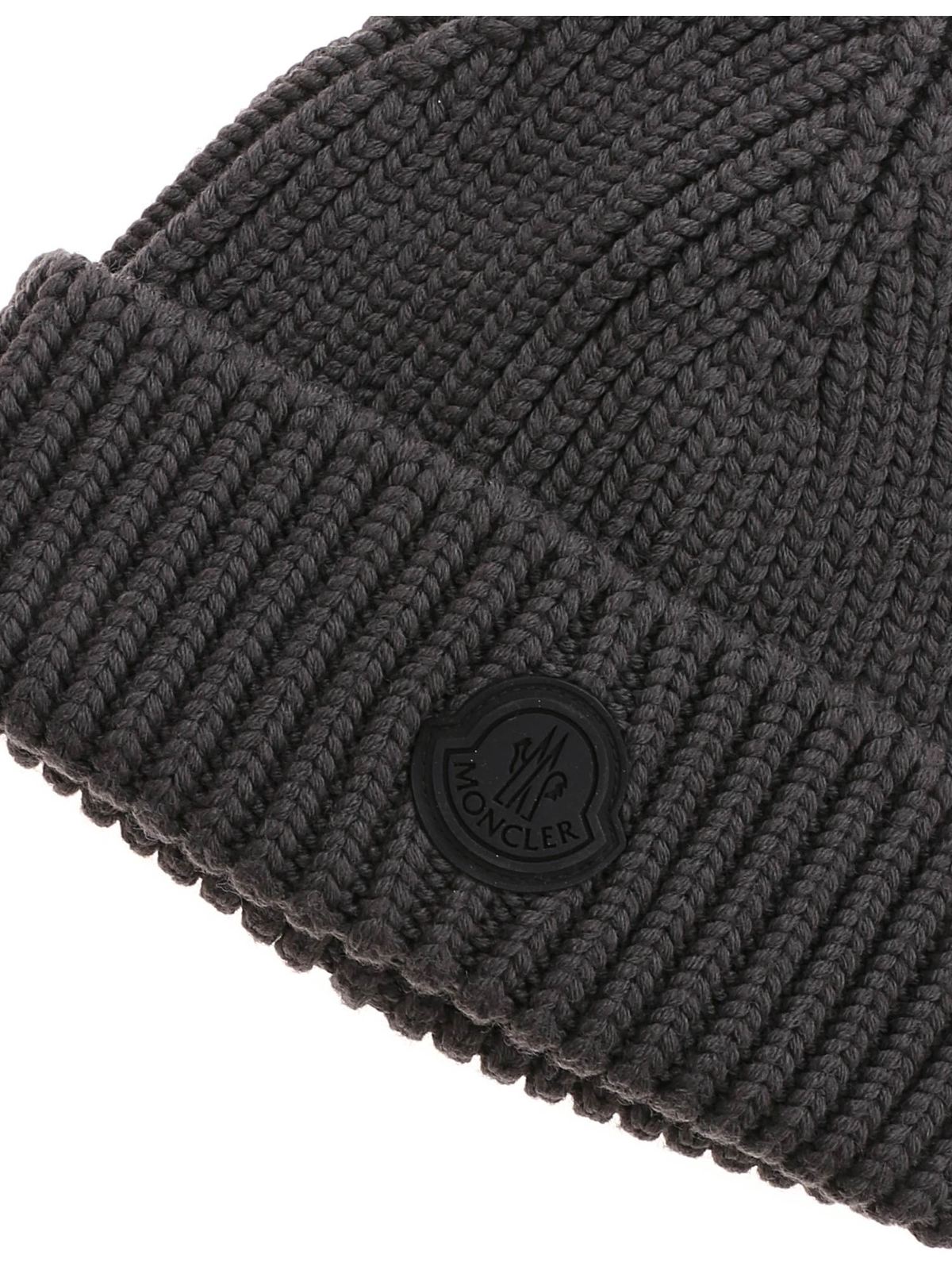 moncler ribbed beanie