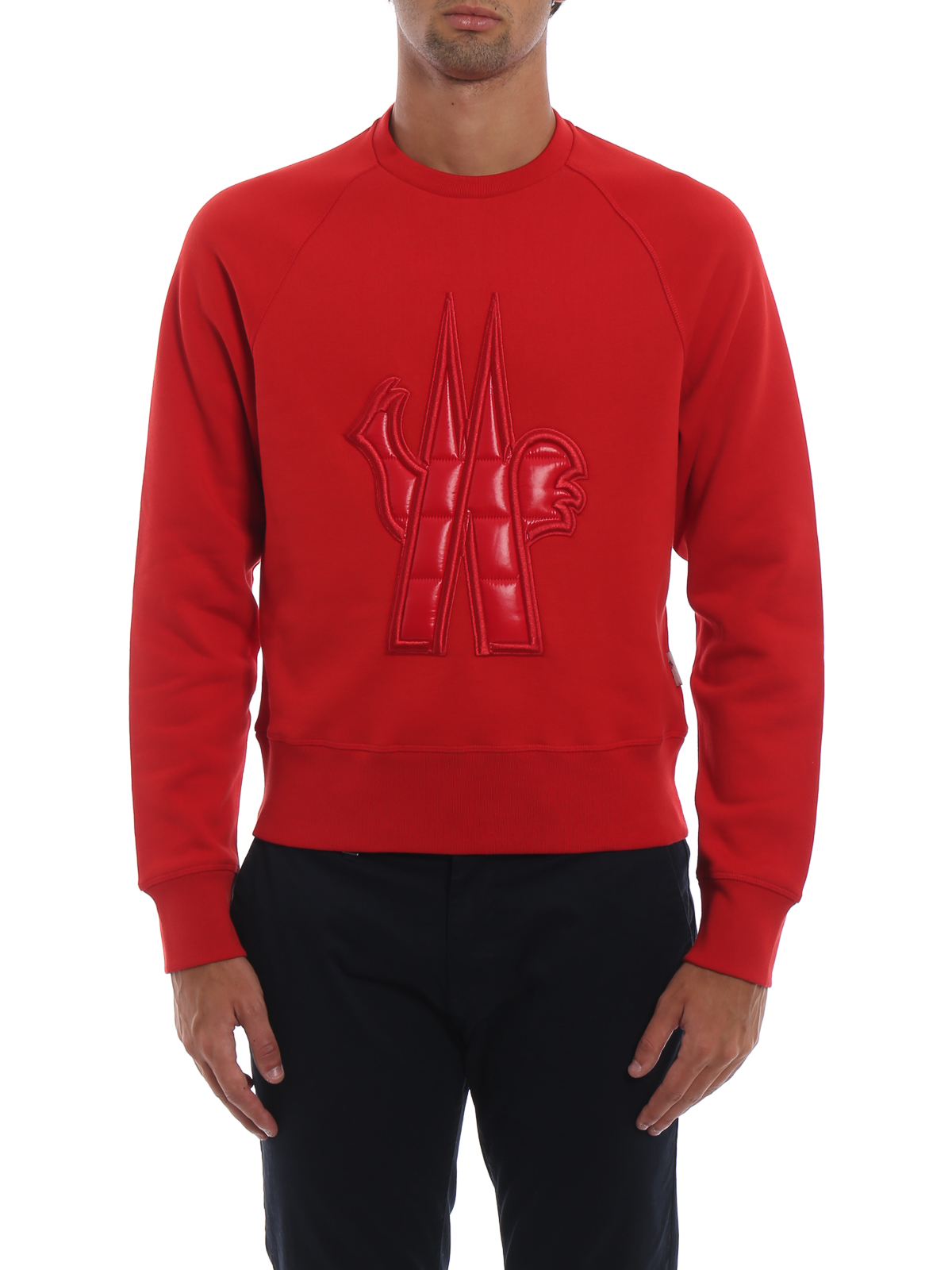 red moncler sweater