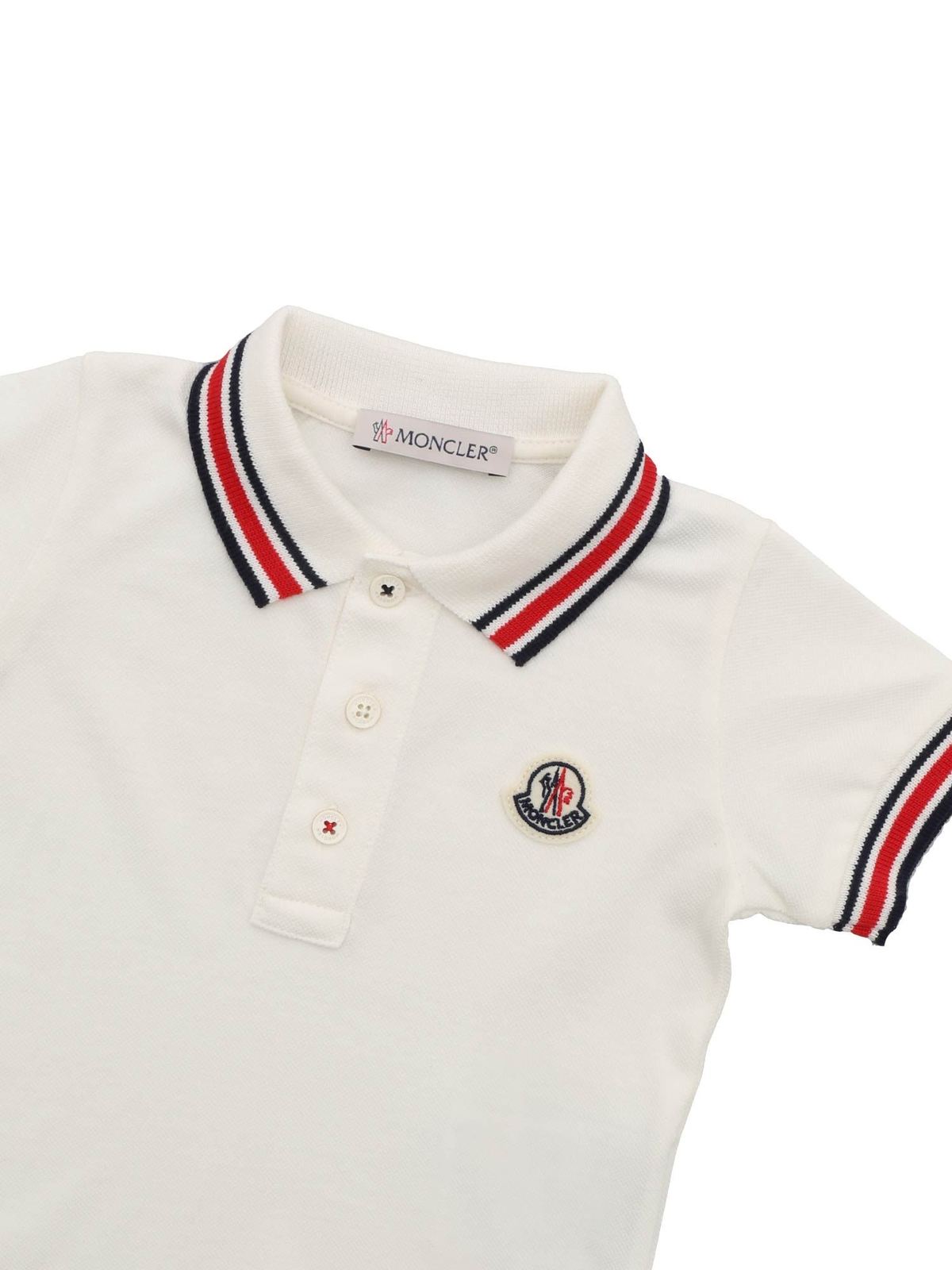 cream polo shirt