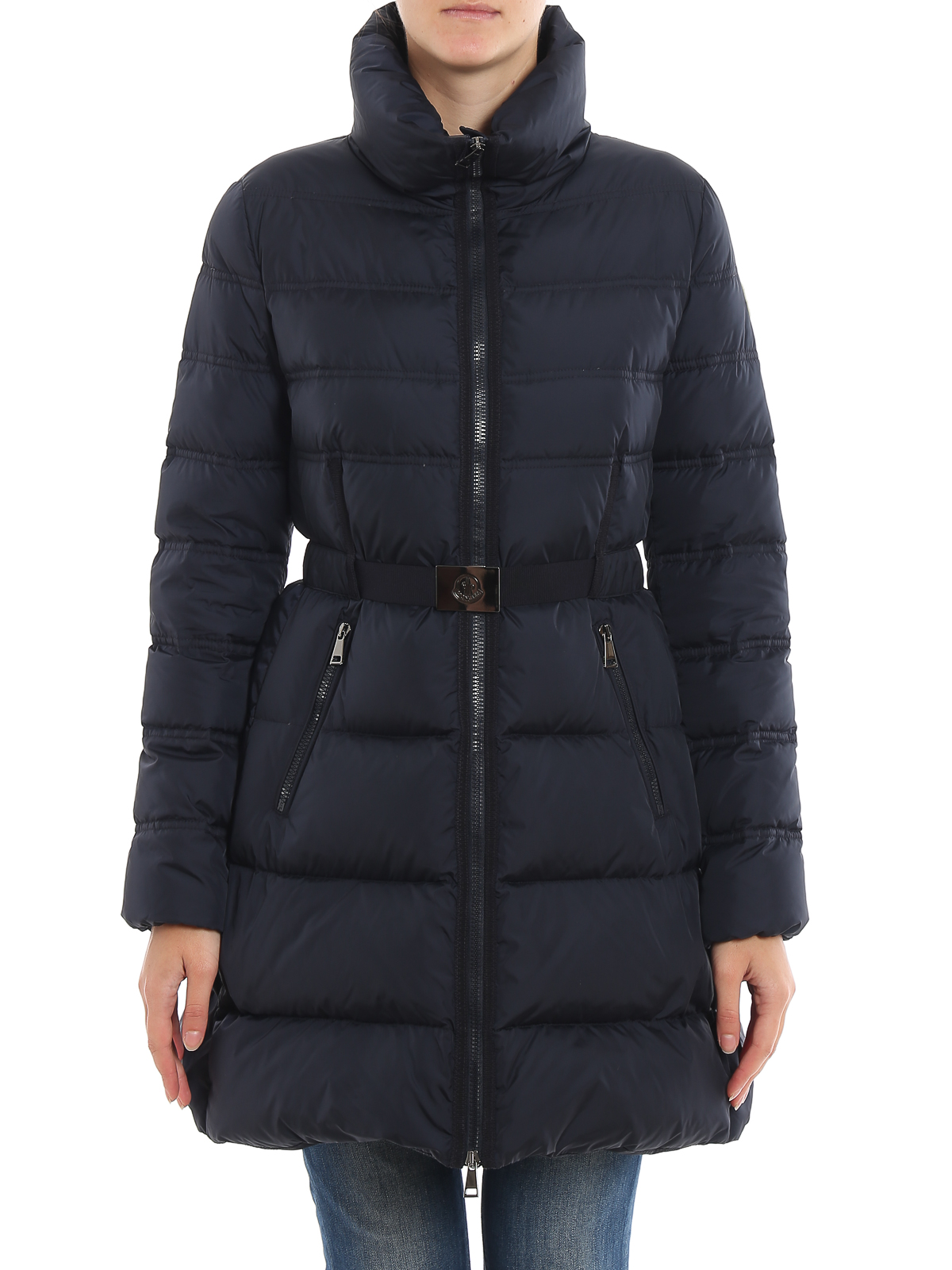 Padded coats Moncler - Accenteur belted padded coat - E20934934105C0230778