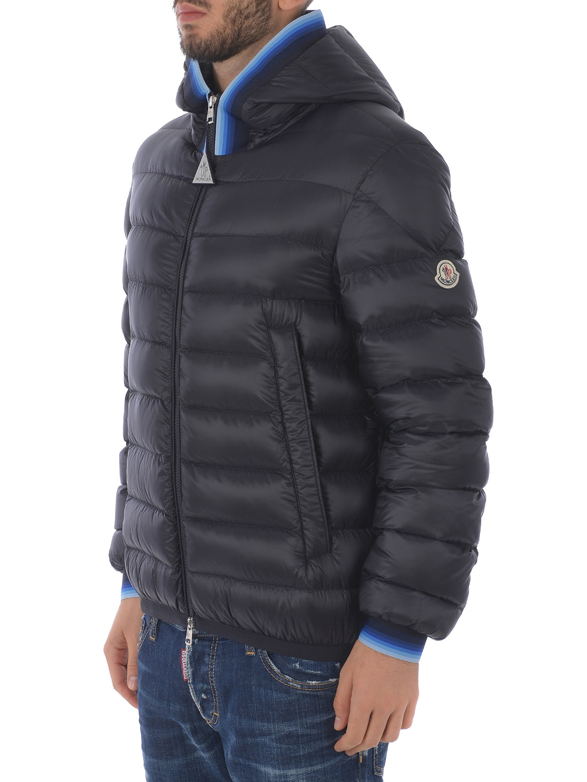 Padded jackets Moncler - Avrieux nylon doudoune légère puffer jacket ...