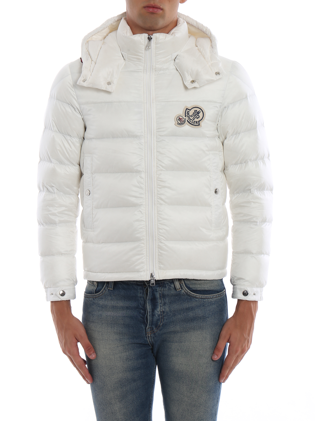 Moncler - Bramant white padded jacket 