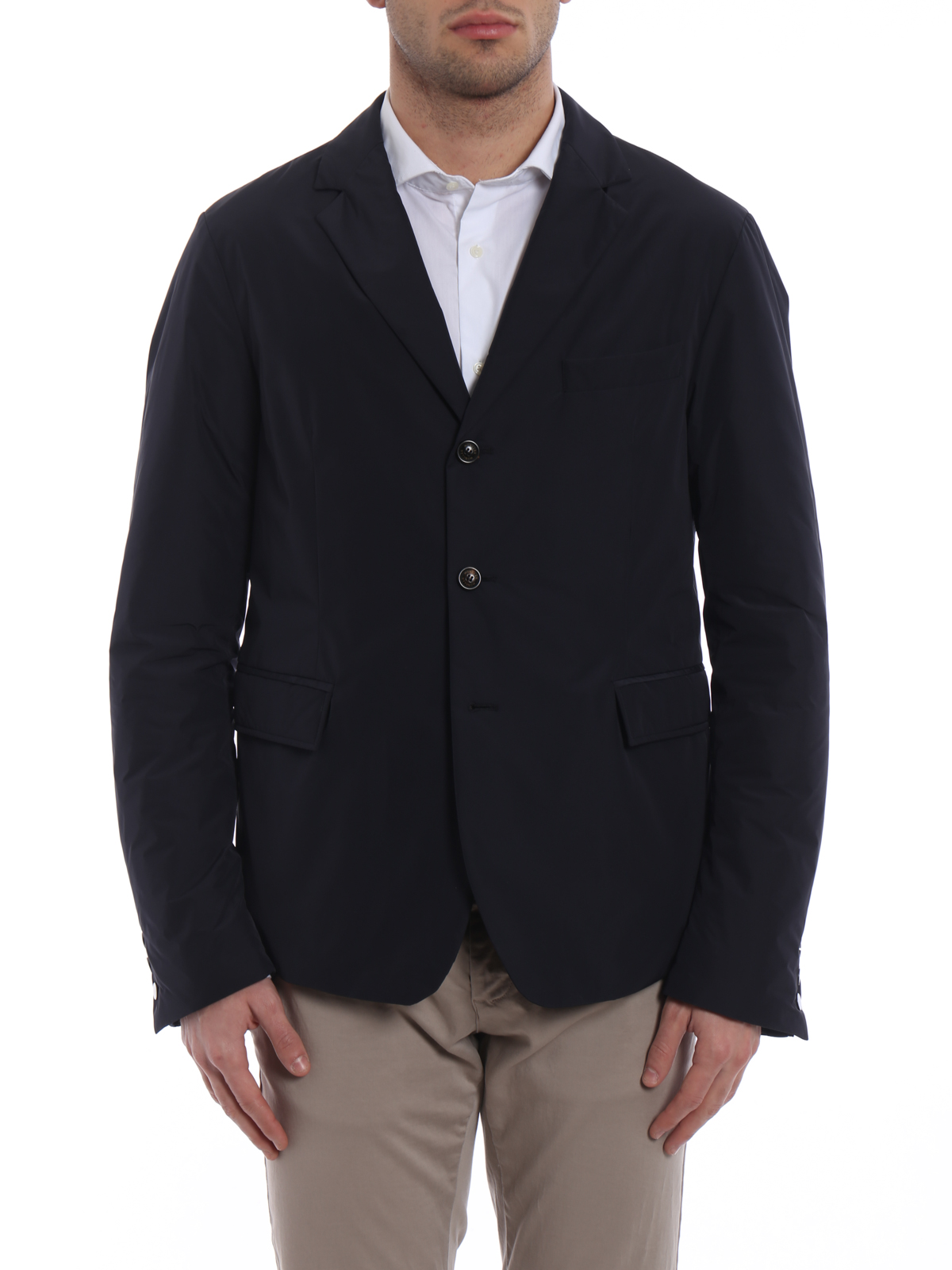 moncler padded blazer