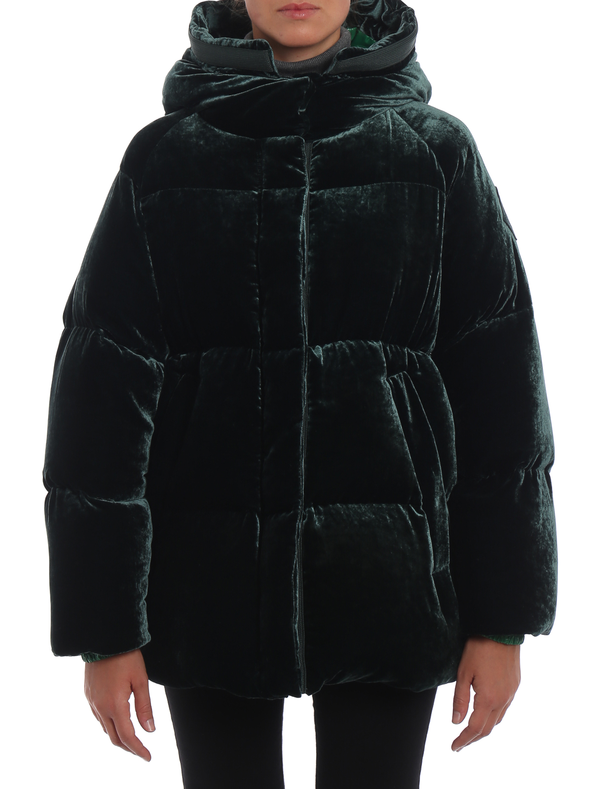 Cornwall passagier Ministerie Padded jackets Moncler - Butor soft velvet hooded puffer jacket -  D20934699900549SF868