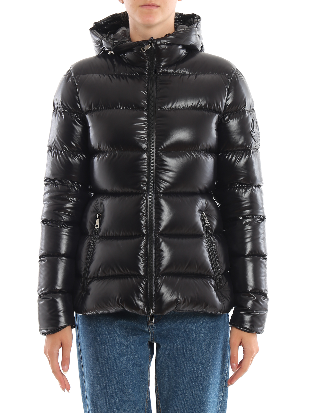 Rhin black quilted puffer jacket 