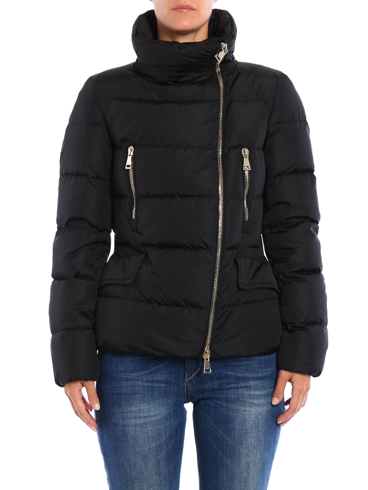 moncler zipped padded jacket