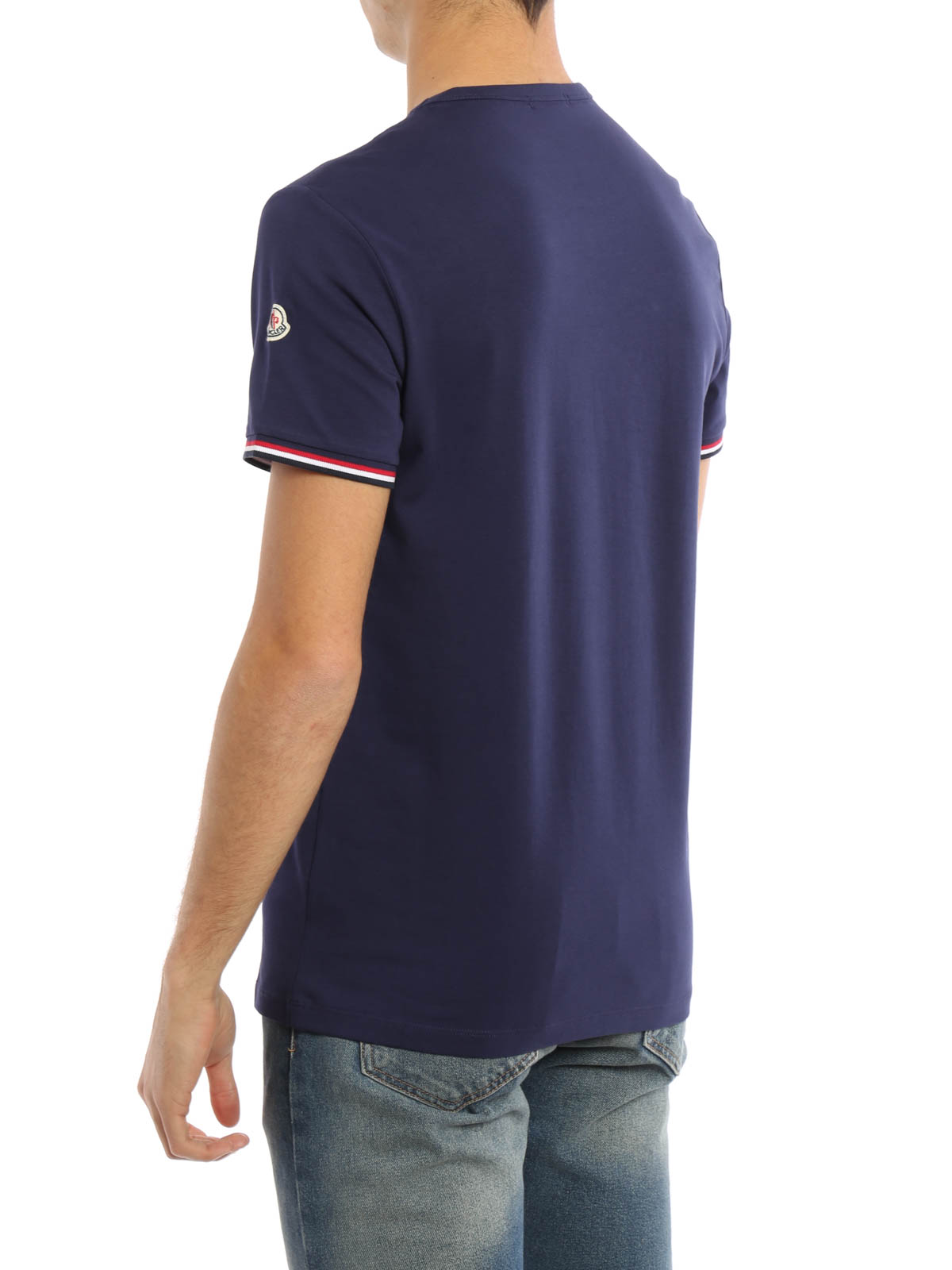 T-shirts Moncler - Stretch cotton Tee - C1091801990087296783 