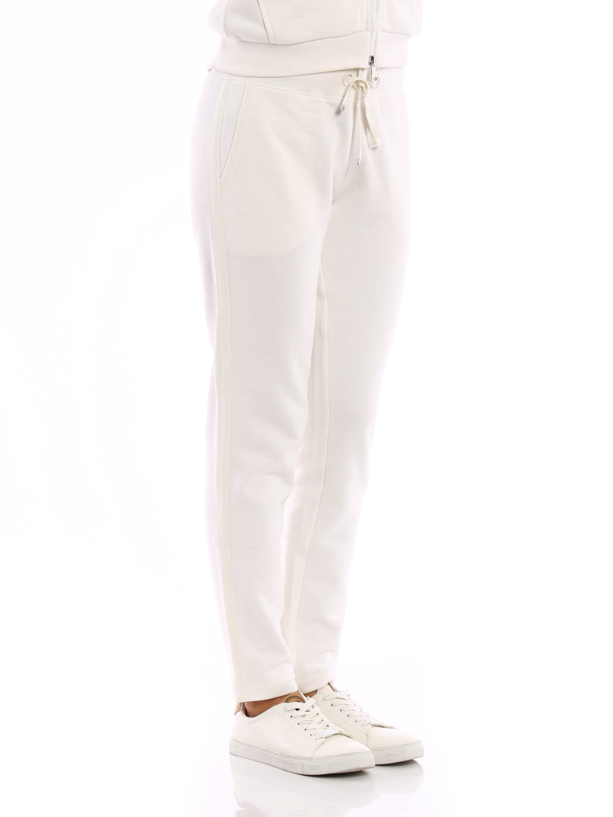 Pantalones deportivos - Chándal Blanco Para Mujer - B1093876860080948034