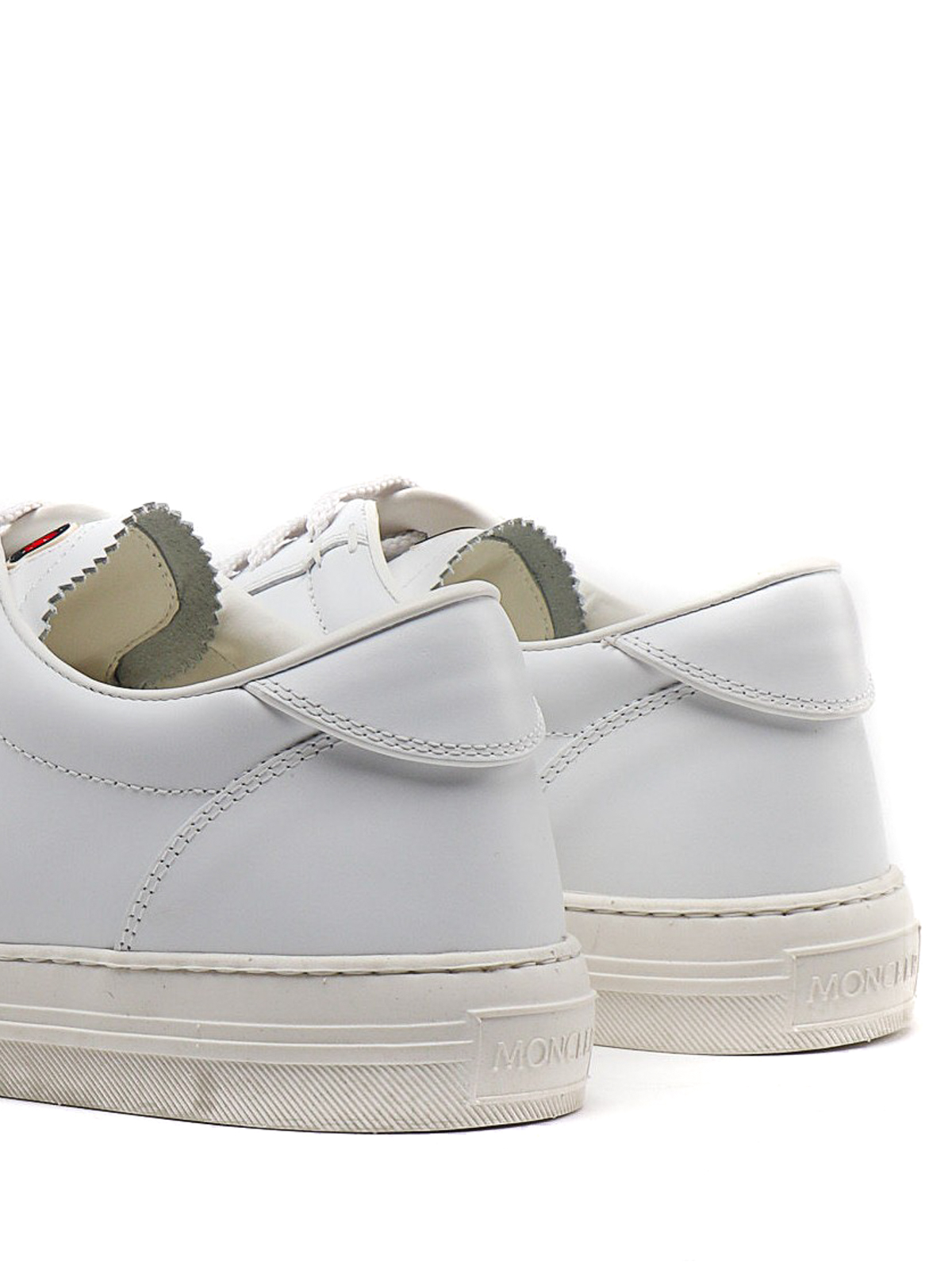 moncler white trainers