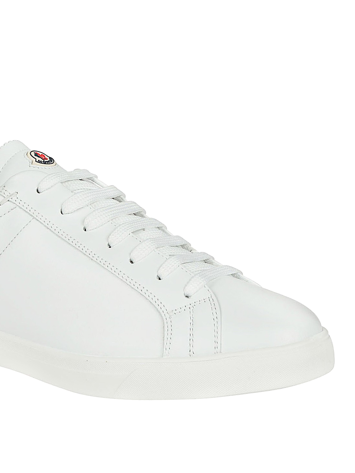 moncler white trainers