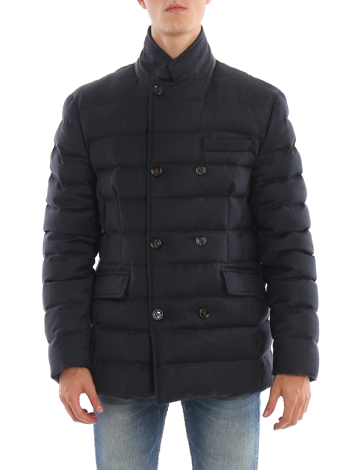 Padded jackets Moorer - Gallori wool and cashmere puffer jacket ...