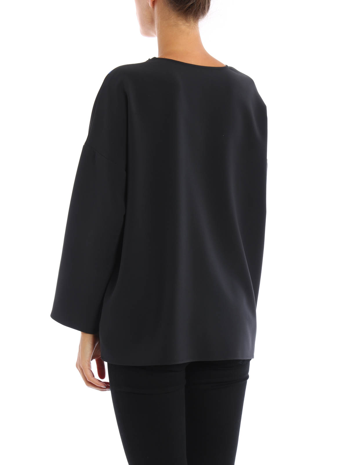 Blouses Moschino Boutique - Geometric print blouse - HJ020358343555