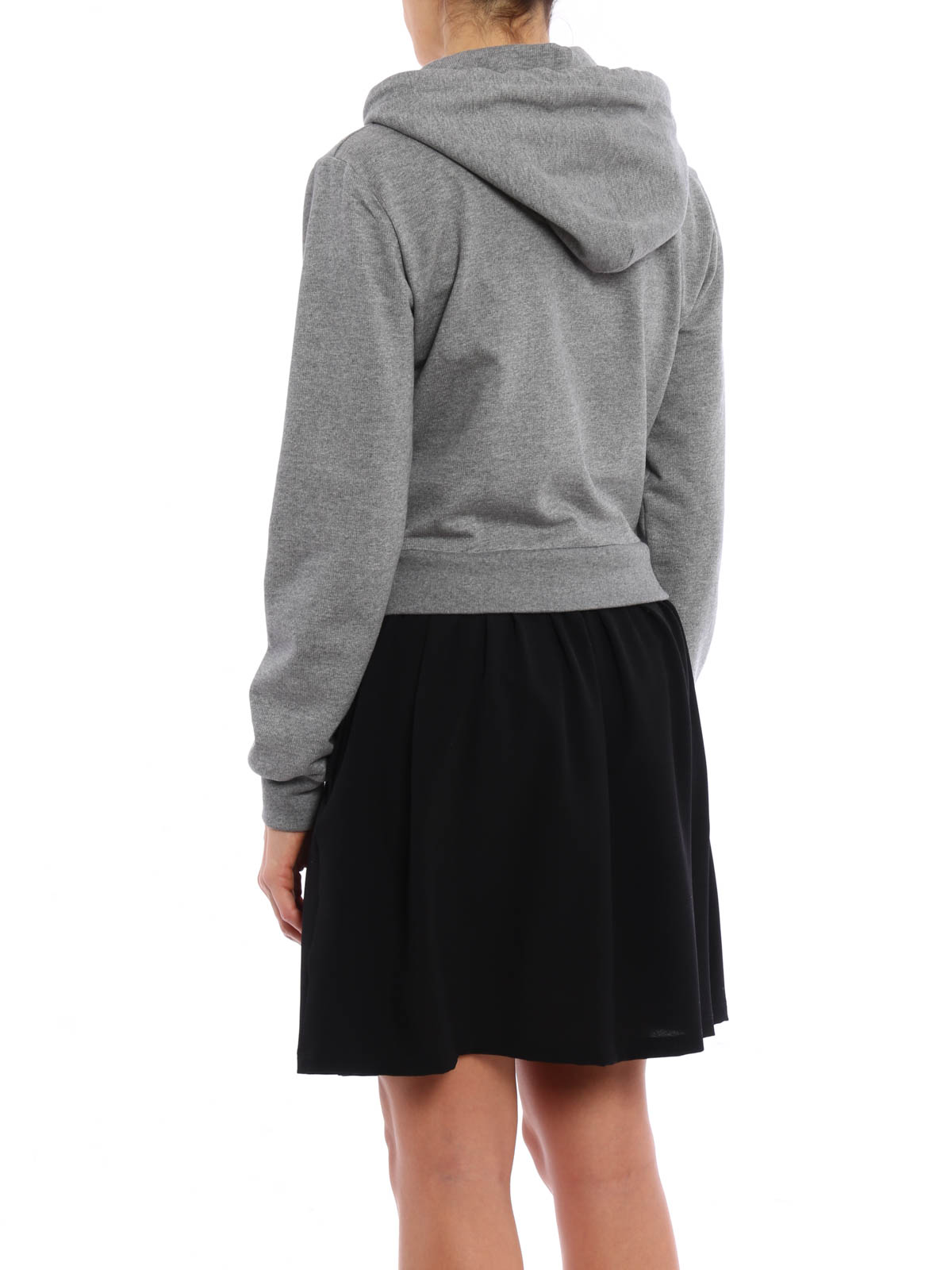 moschino hoodie skirt