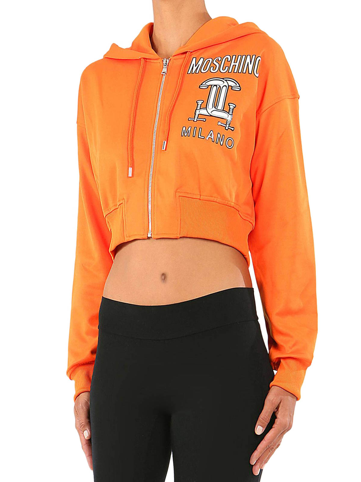 Moschino Couture - Cropped hoodie 