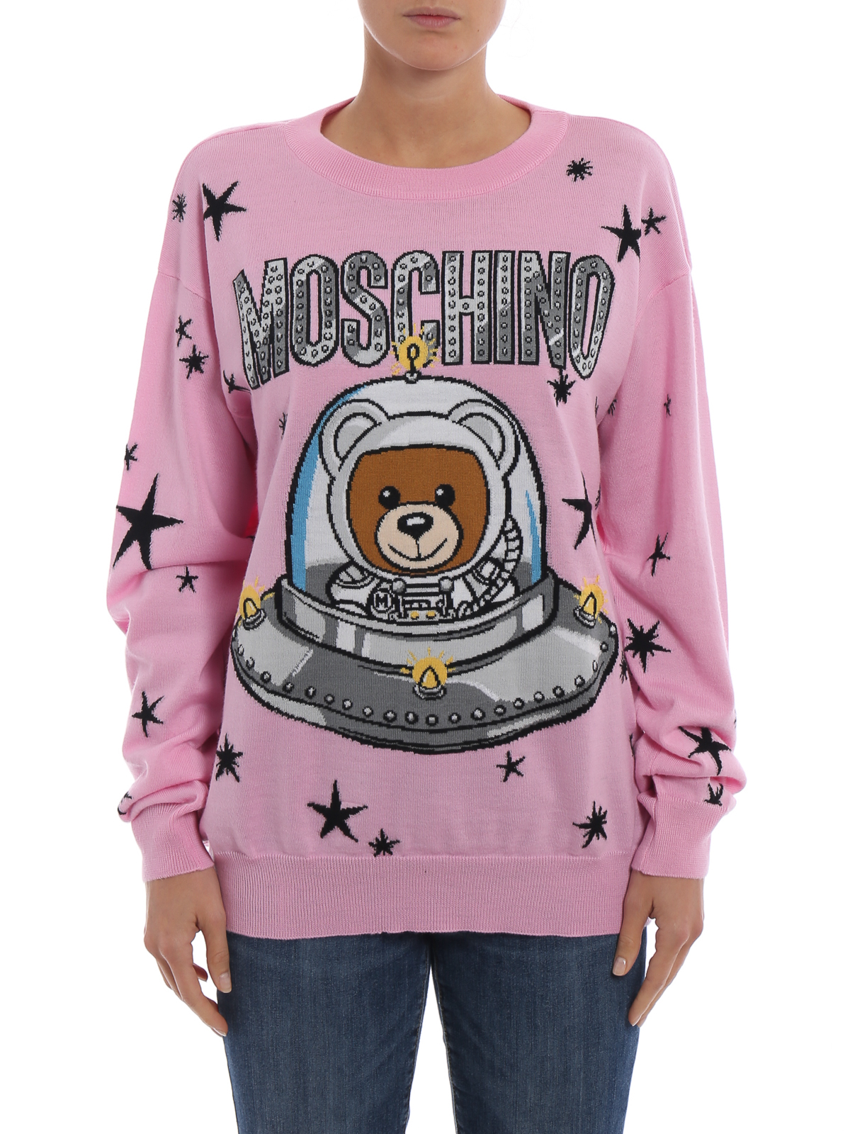 moschino sweater bear