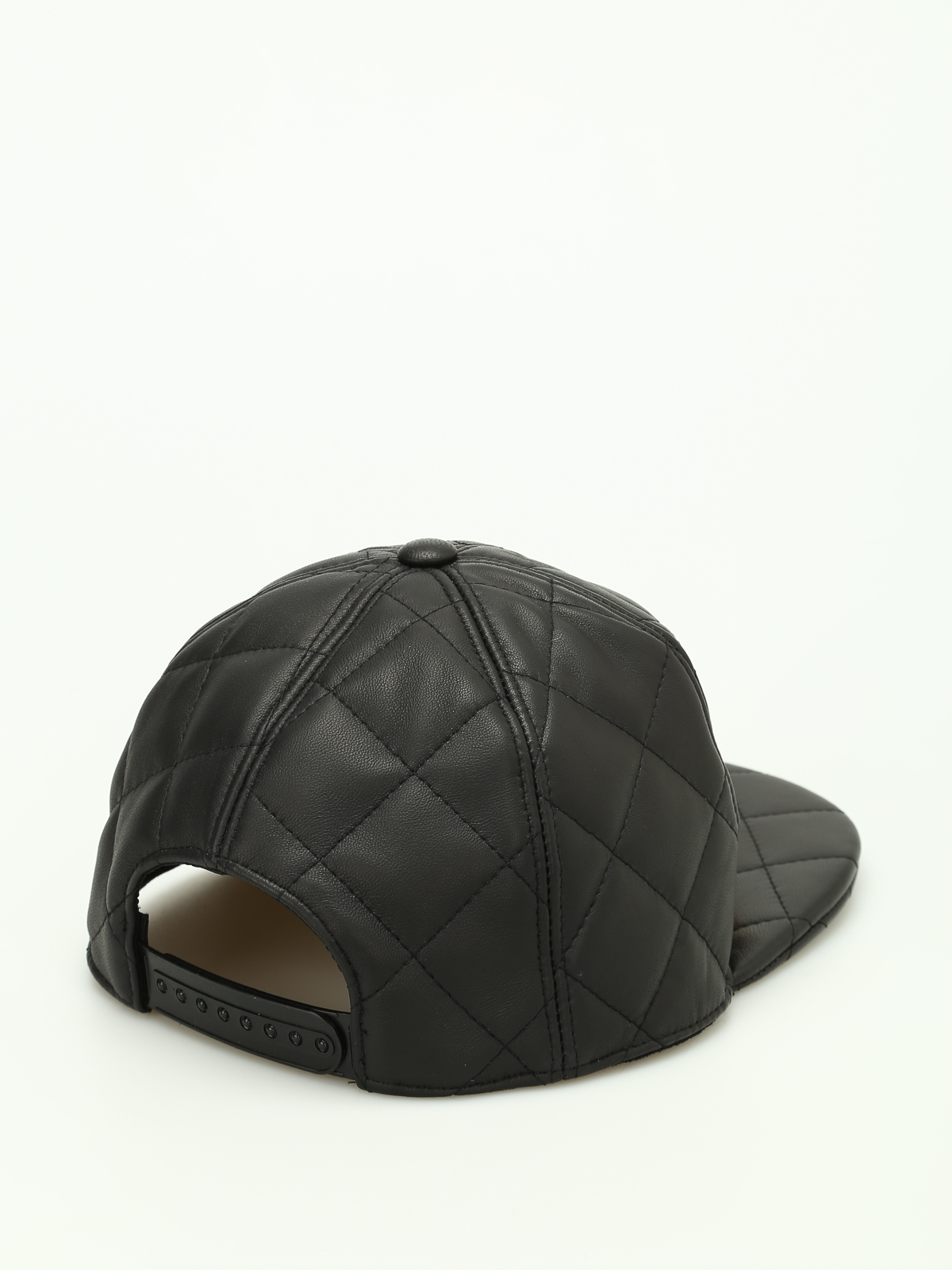 moschino leather hat