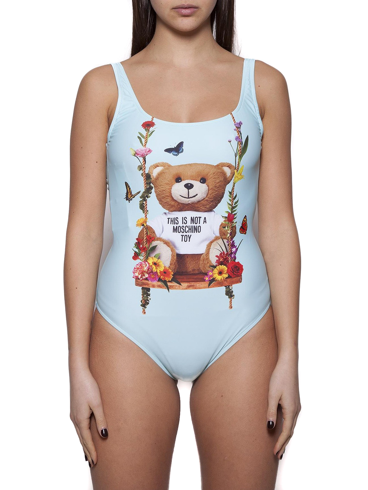 moschino swimsuit bear