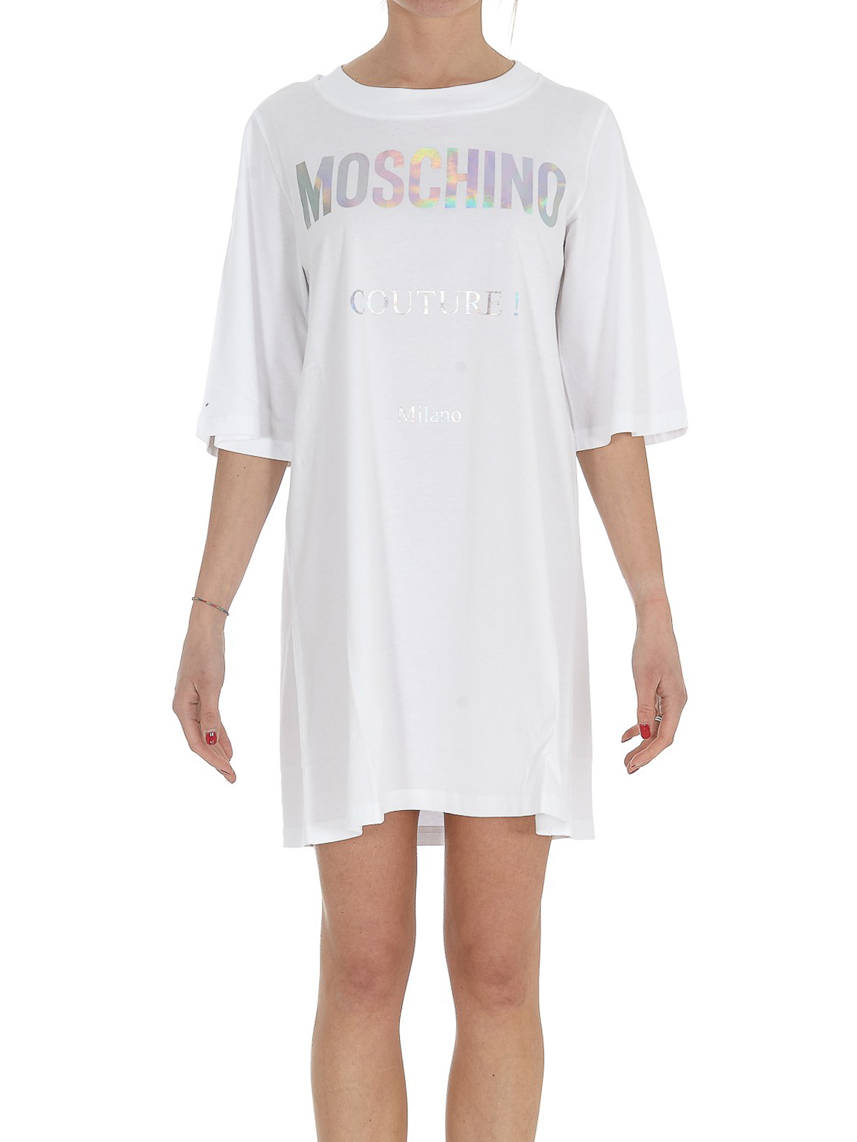 holographic t shirt dress