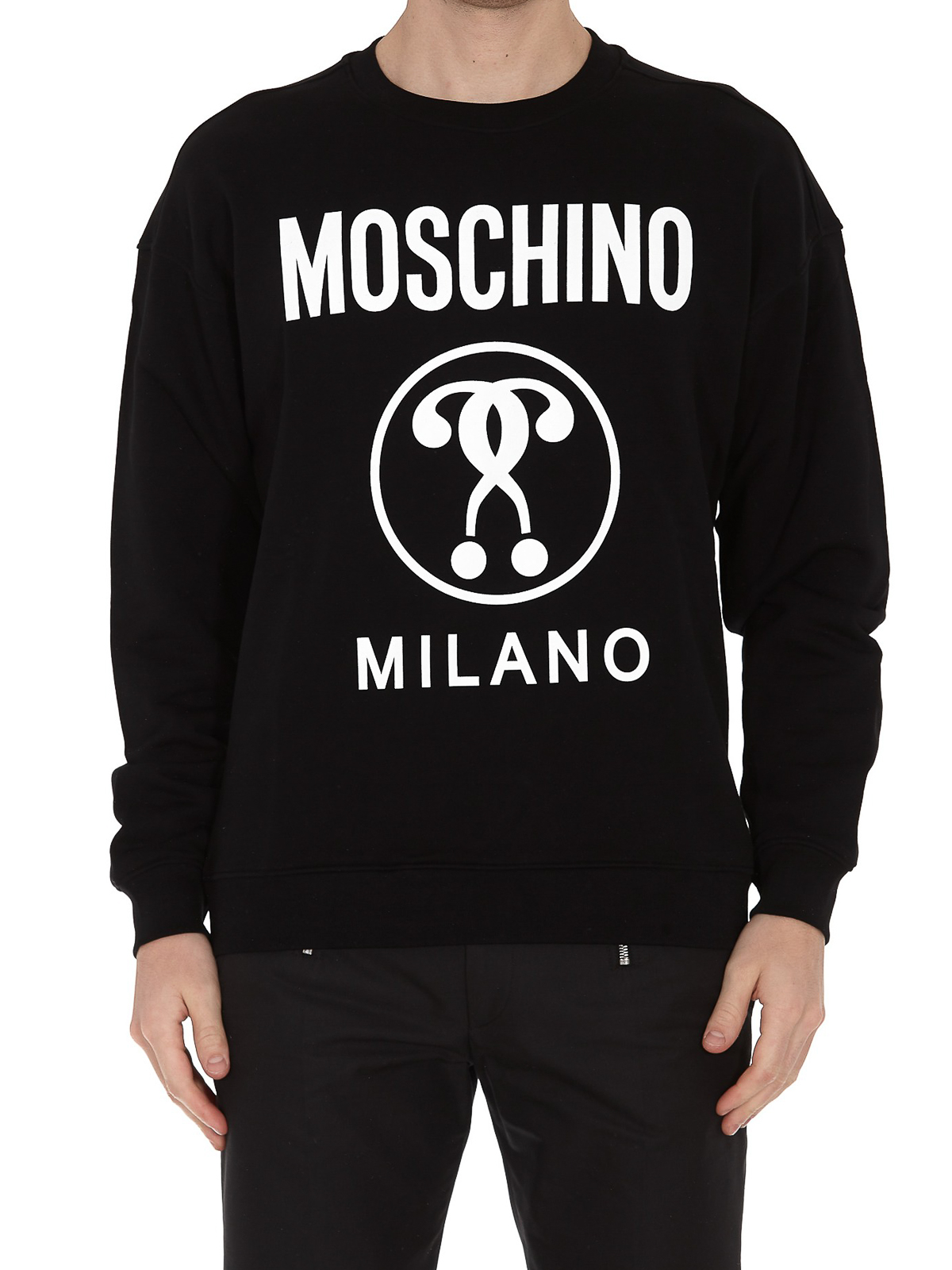 Moschino black sweatshirt Clearance
