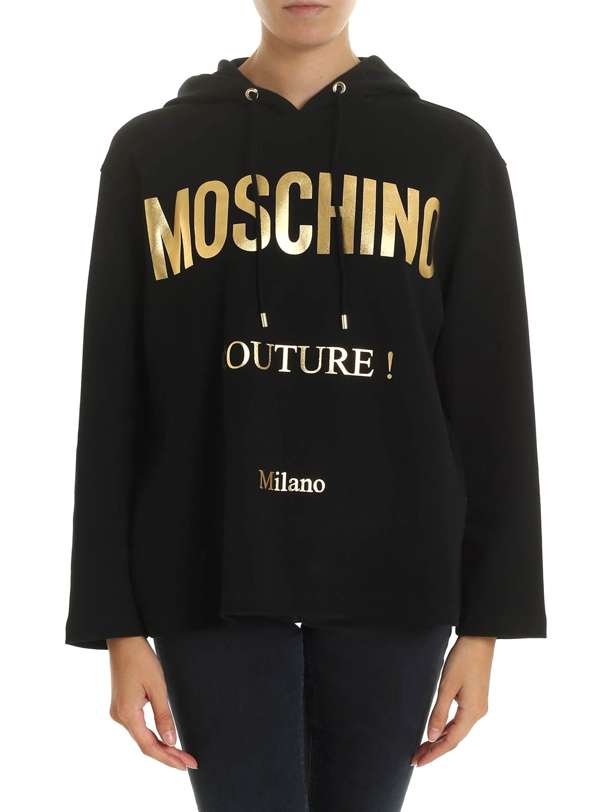 moschino couture gold