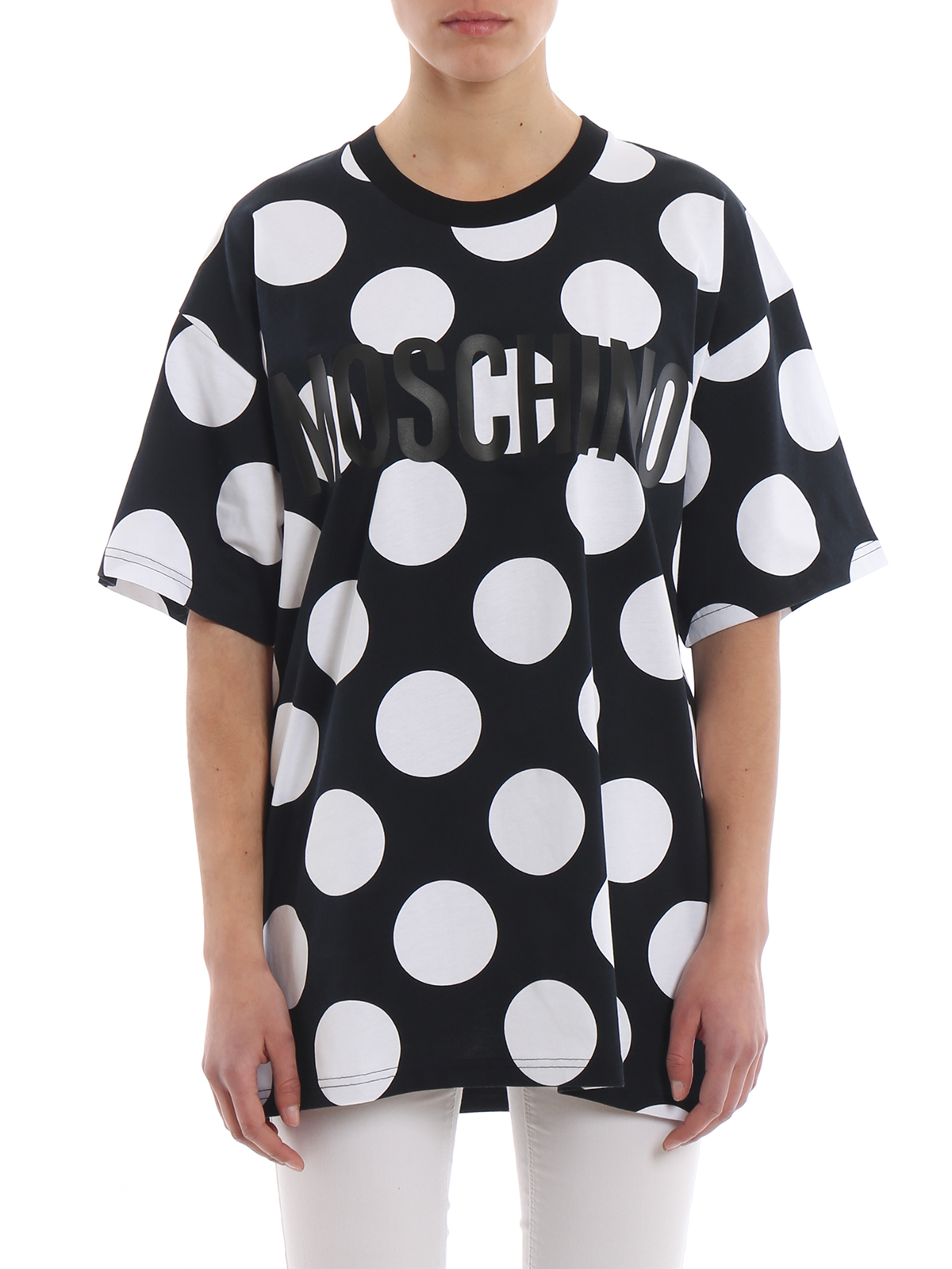 moschino polka dot shirt