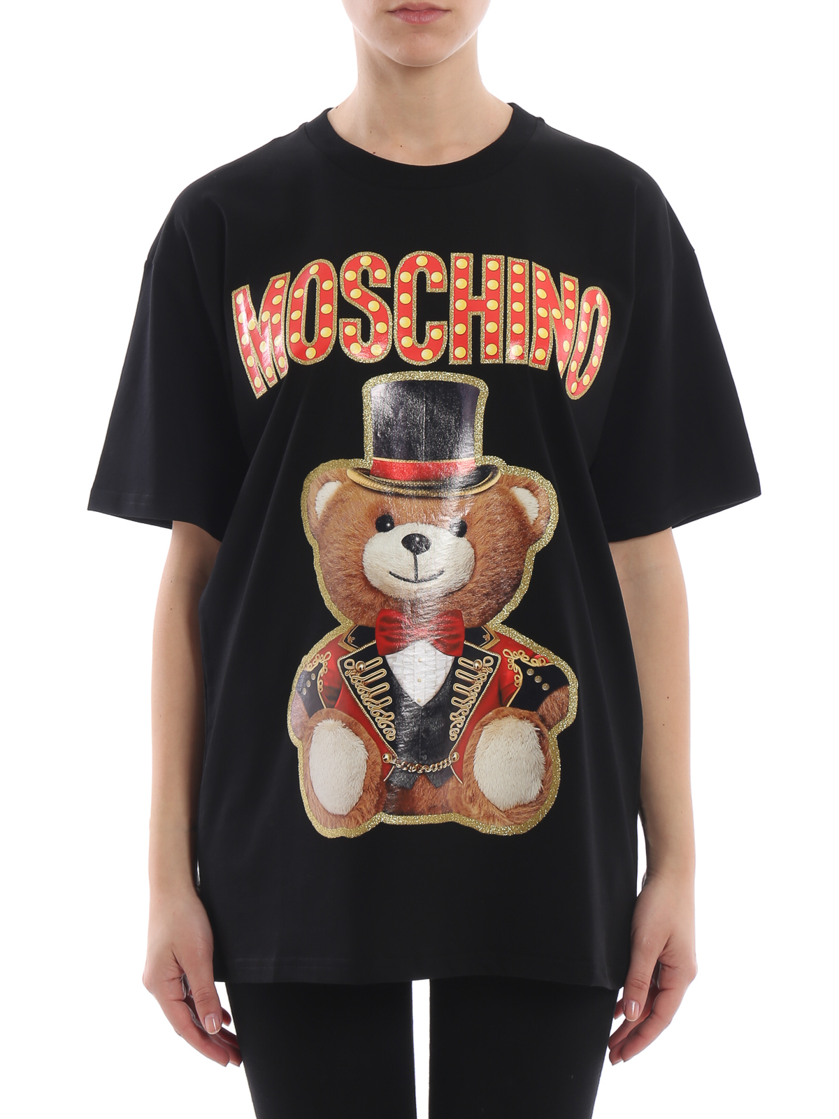 moschino oversized t shirt size chart