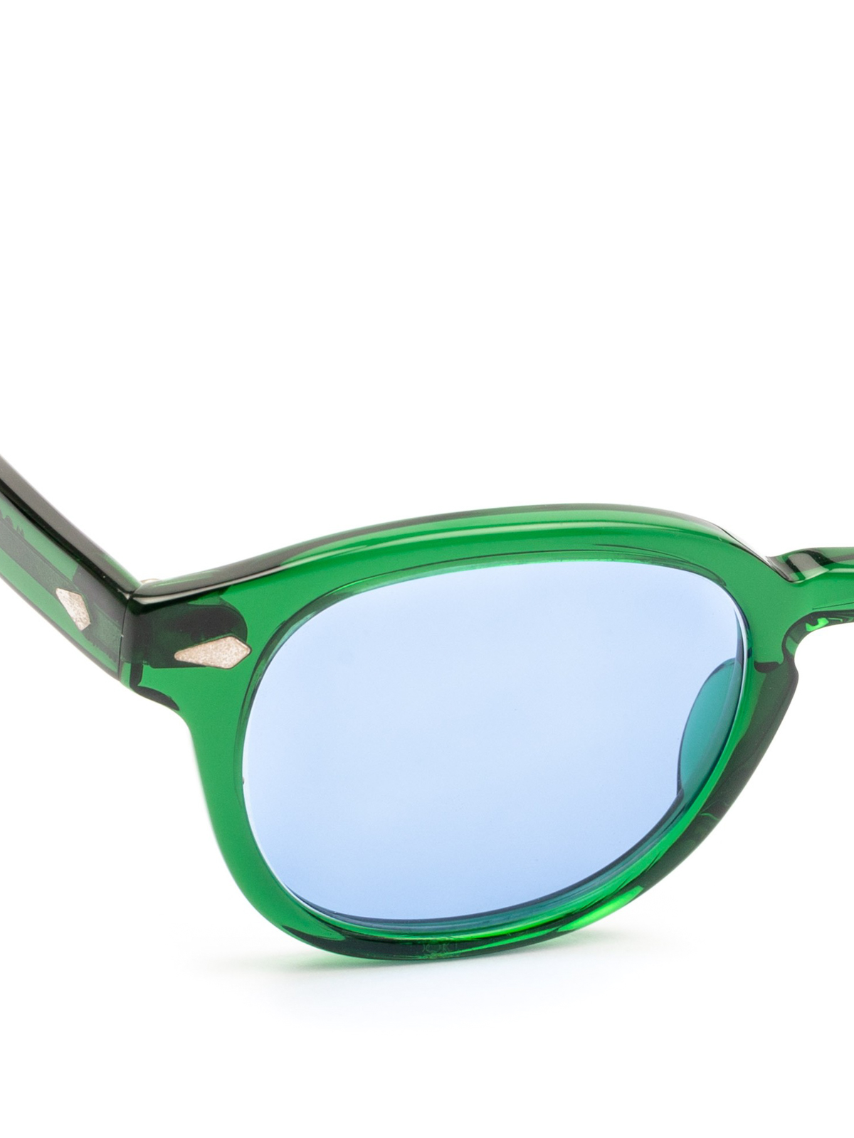 Moscot Lemtosh blue lens emerald sunglasses sunglasses LEMTOSH EMERALD 01BLU