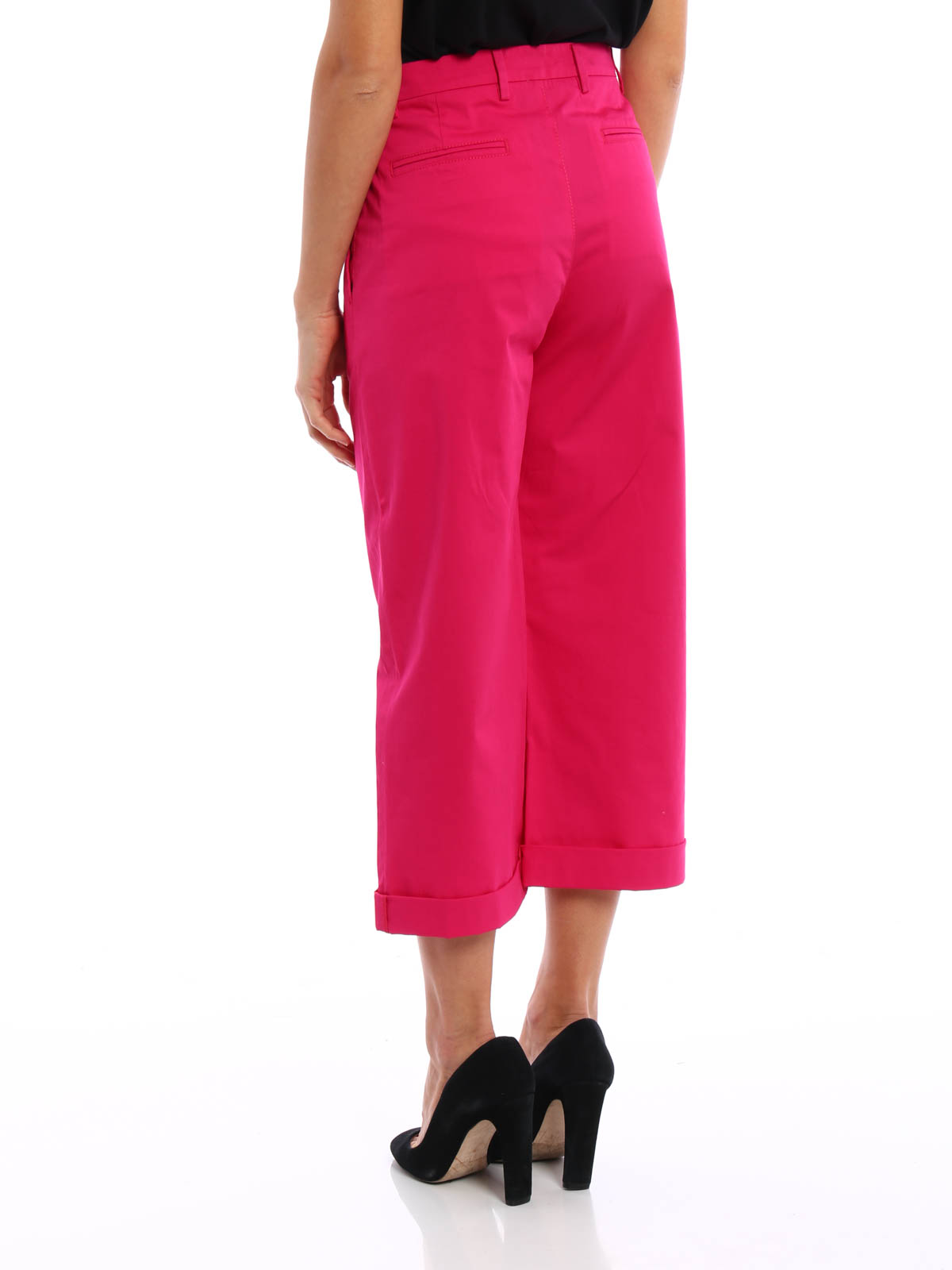 Pantalones casual N°21 - Pantalón De Traje Fucsia Para Mujer -  17EN2M0B06104024178