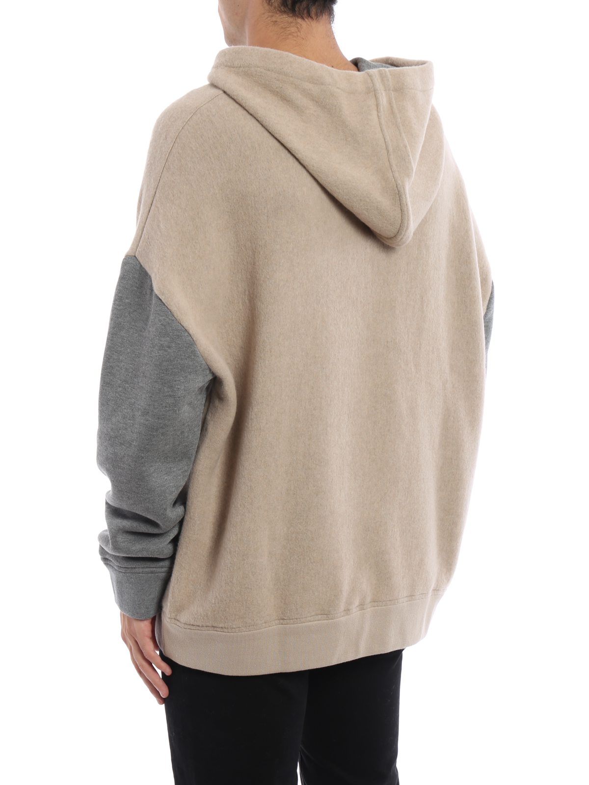 wool blend hoodie