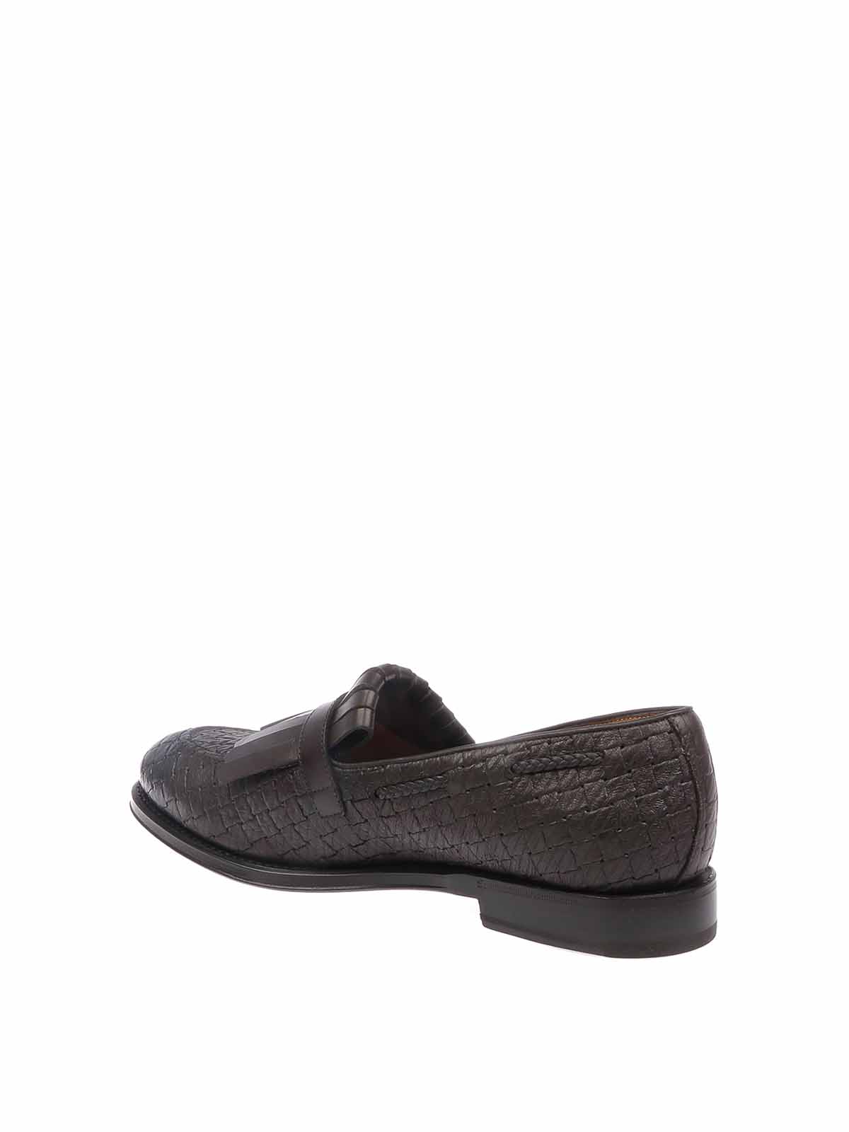 Loafers & Slippers Neil Barrett - Woven leather monk straps ...