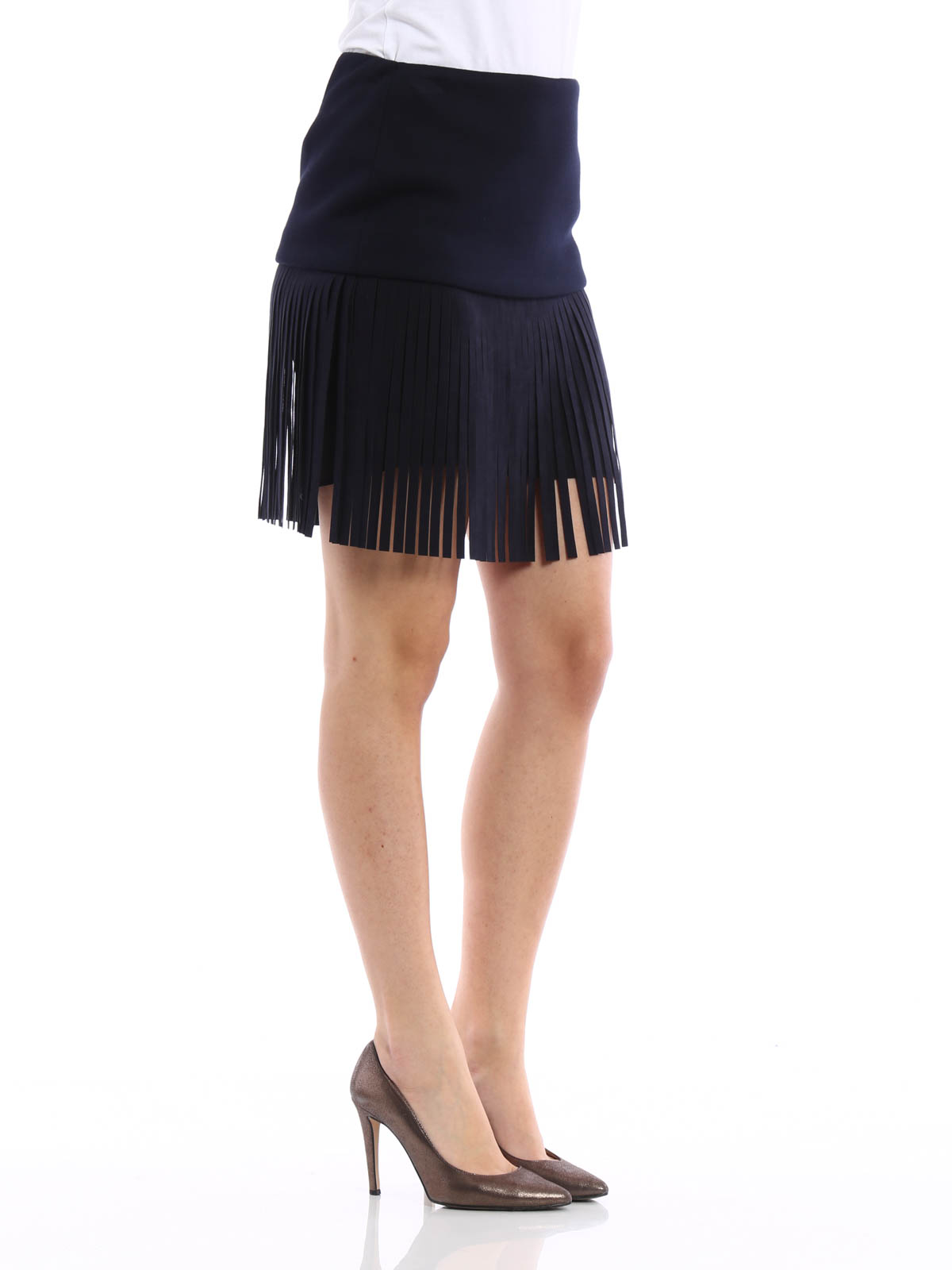 neil barrett fringed skirt mini skirts ngo35c a091c neil barrett fringed skirt mini skirts ngo35c a091c