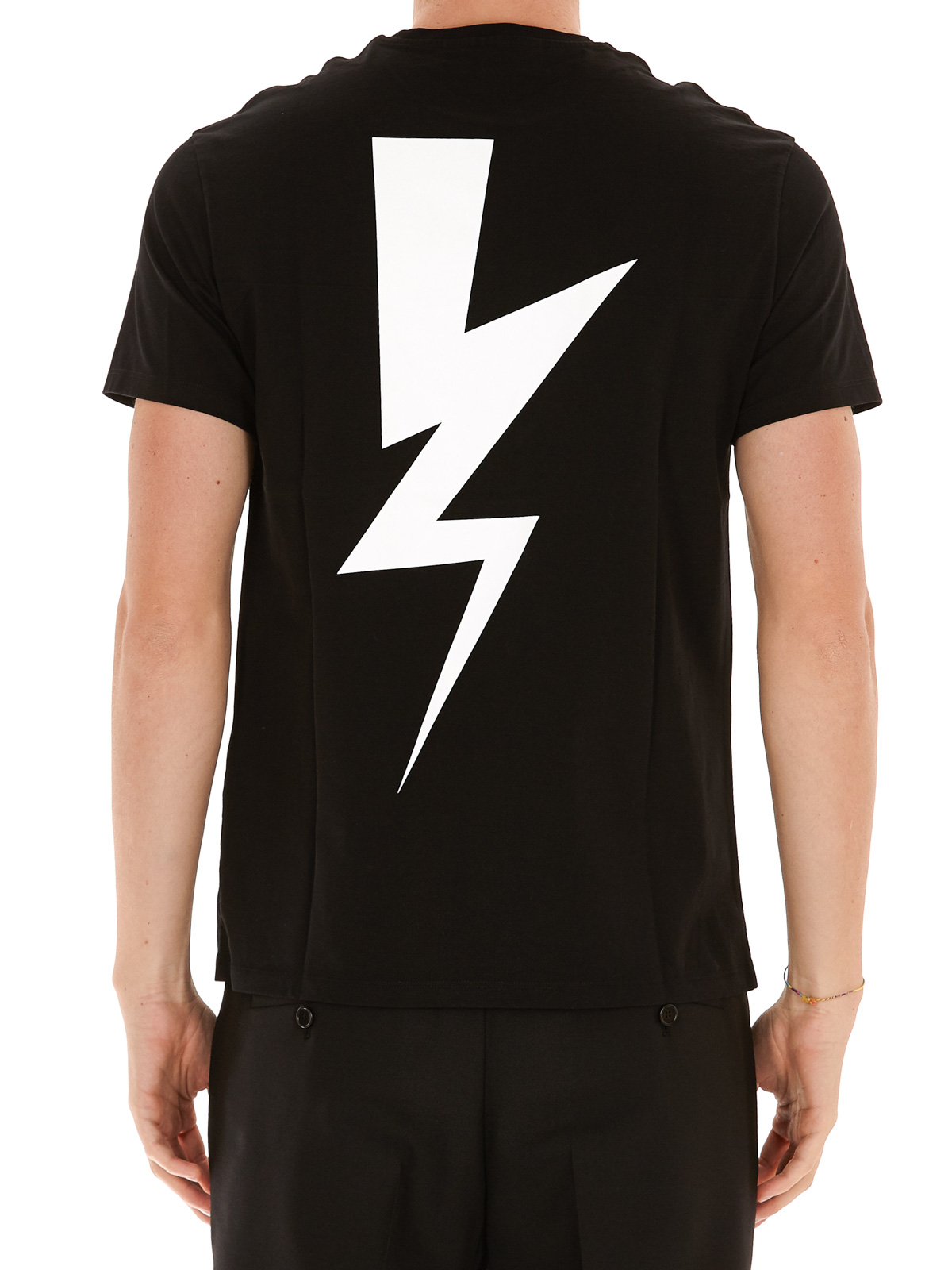 T-shirts Neil Barrett - Thunderbolt T-shirt - PBJT198DE513S524 | iKRIX.com