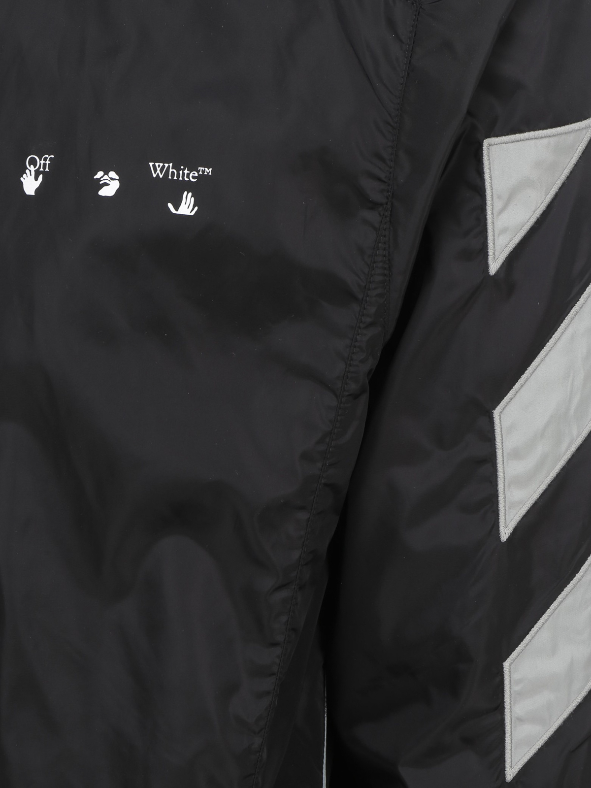 off white waterproof jacket