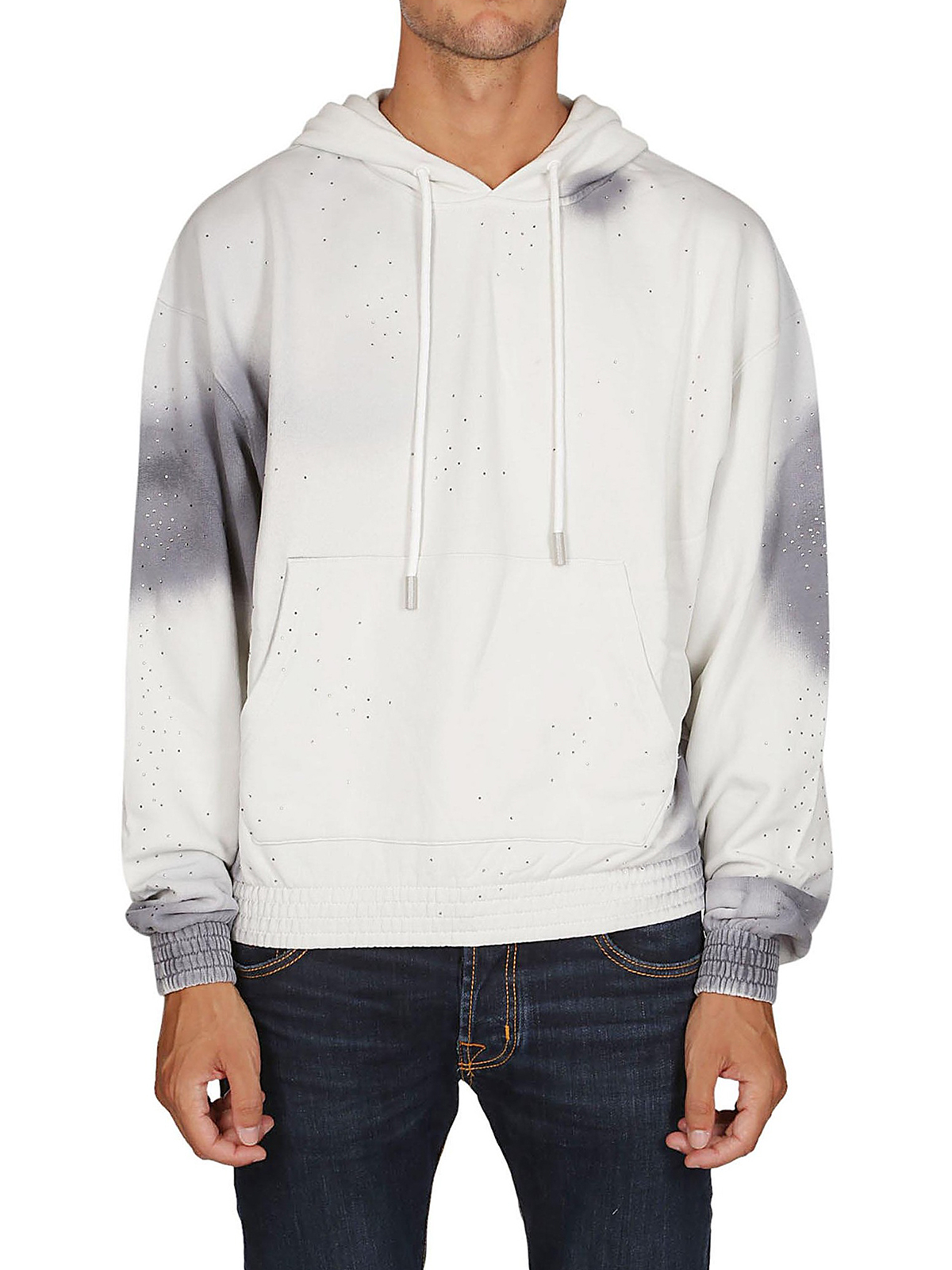 off white tie dye jumper