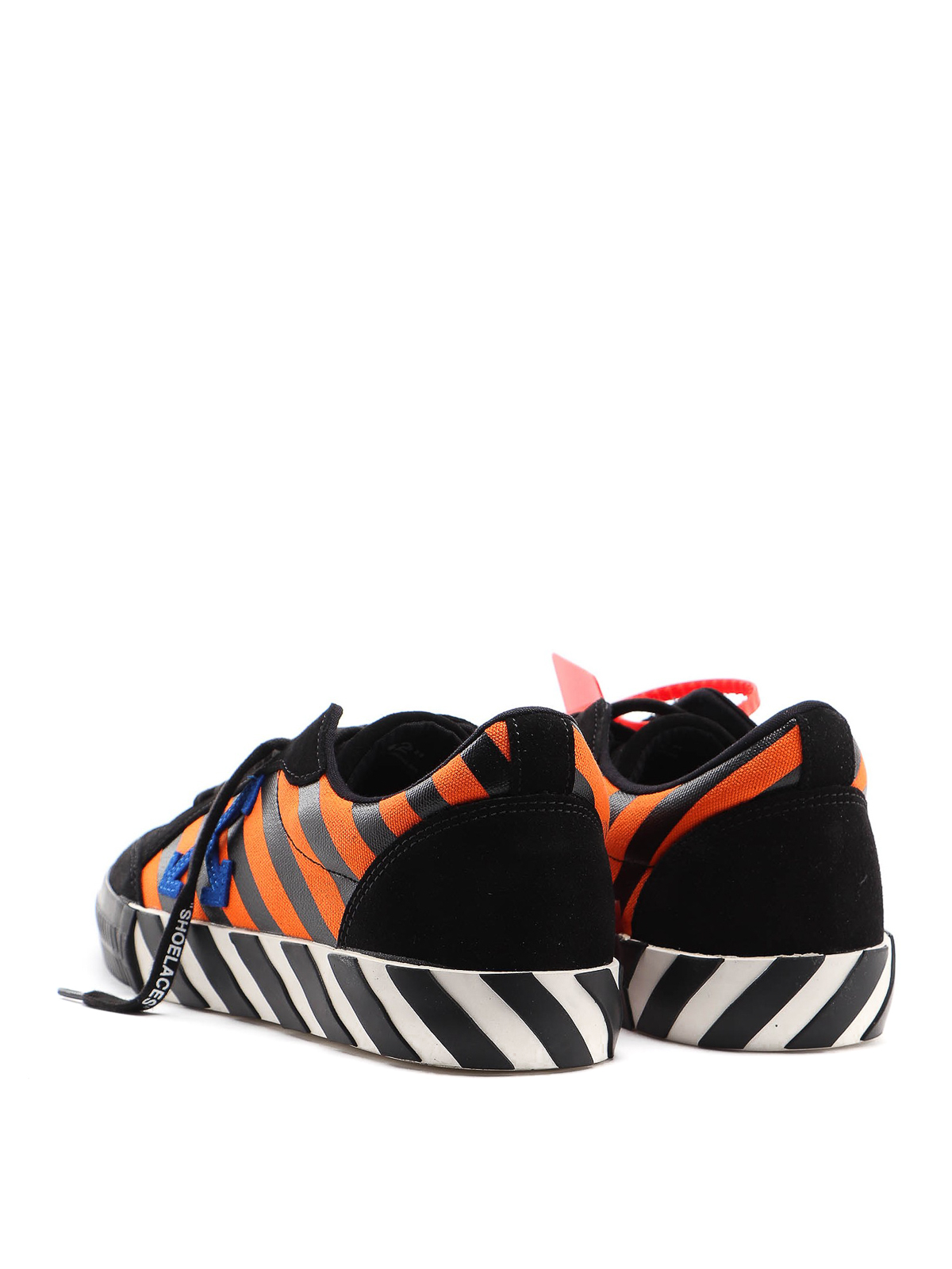 Trainers Off-White - Diag Low Vulcanized suede sneakers ...
