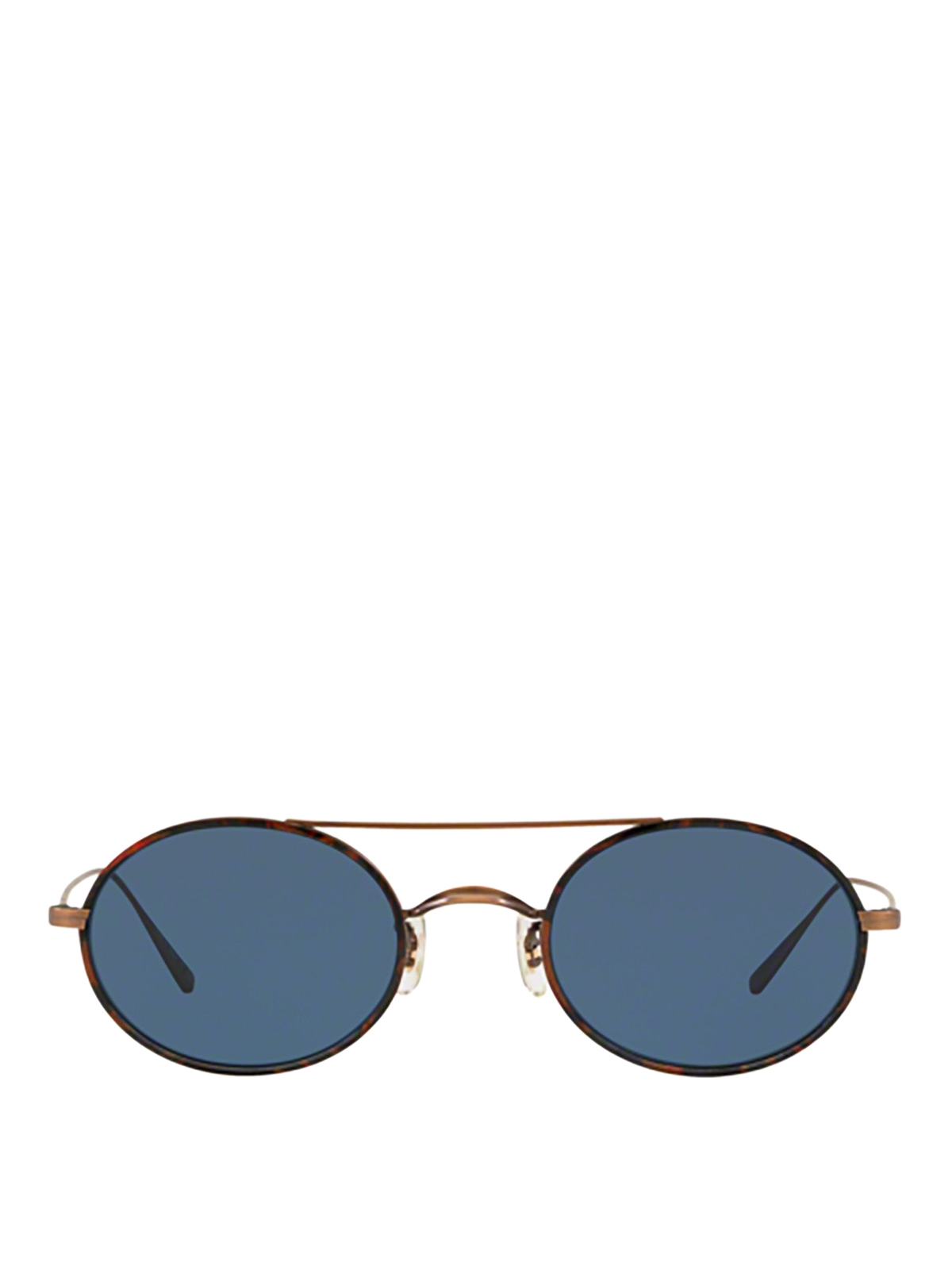 Sunglasses Oliver Peoples - Shai blue lens oval sunglasses - OV1248ST528580