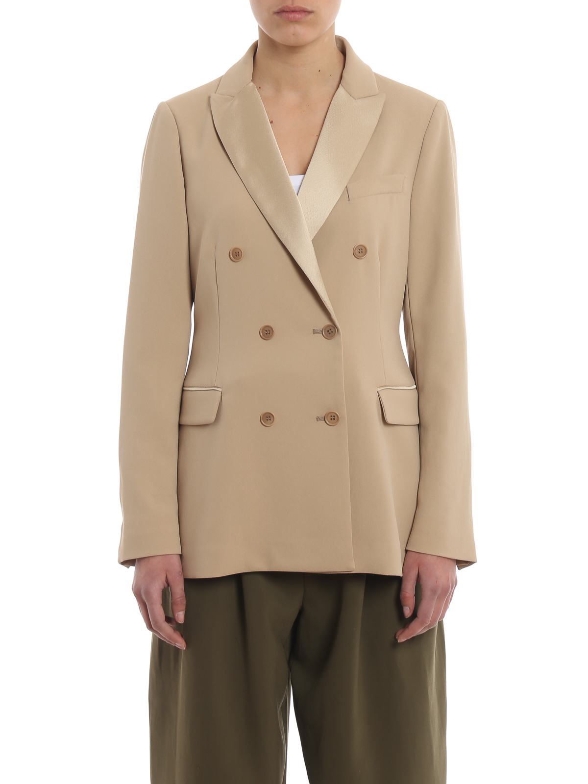 Blazers P.A.R.O.S.H. - Poseidy double-breasted blazer - D420021X004